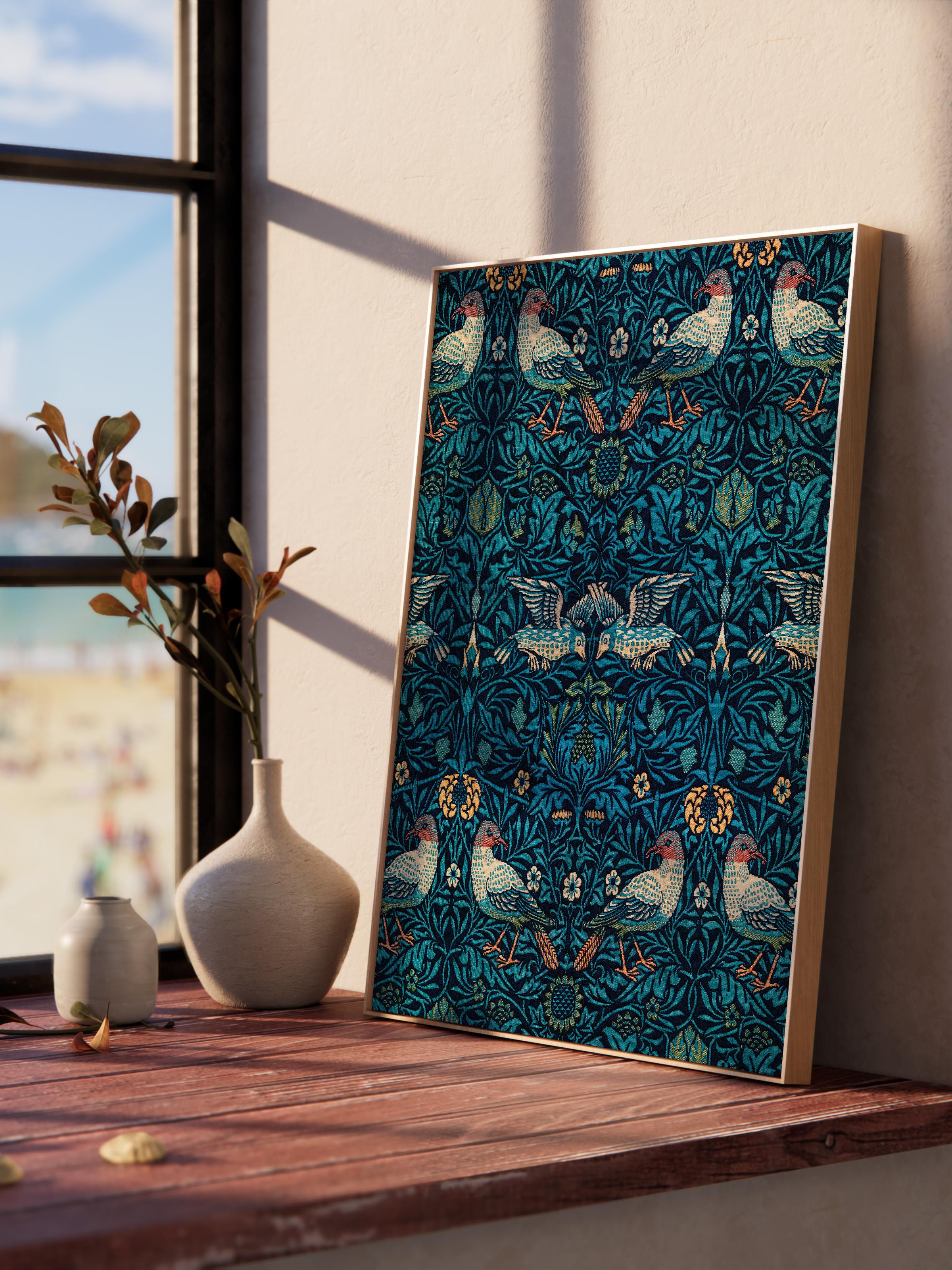 William Morris Poster No:15 Modern Sanat Poster - Sanat Dekor Serisi - Duvar Tablosu, HD Baskı