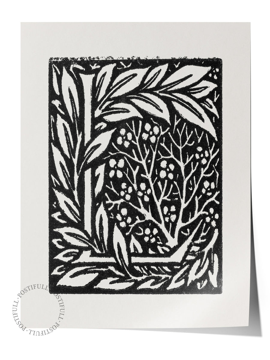 William Morris Poster No:18 Modern Sanat Poster - Sanat Dekor Serisi - Duvar Tablosu, HD Baskı