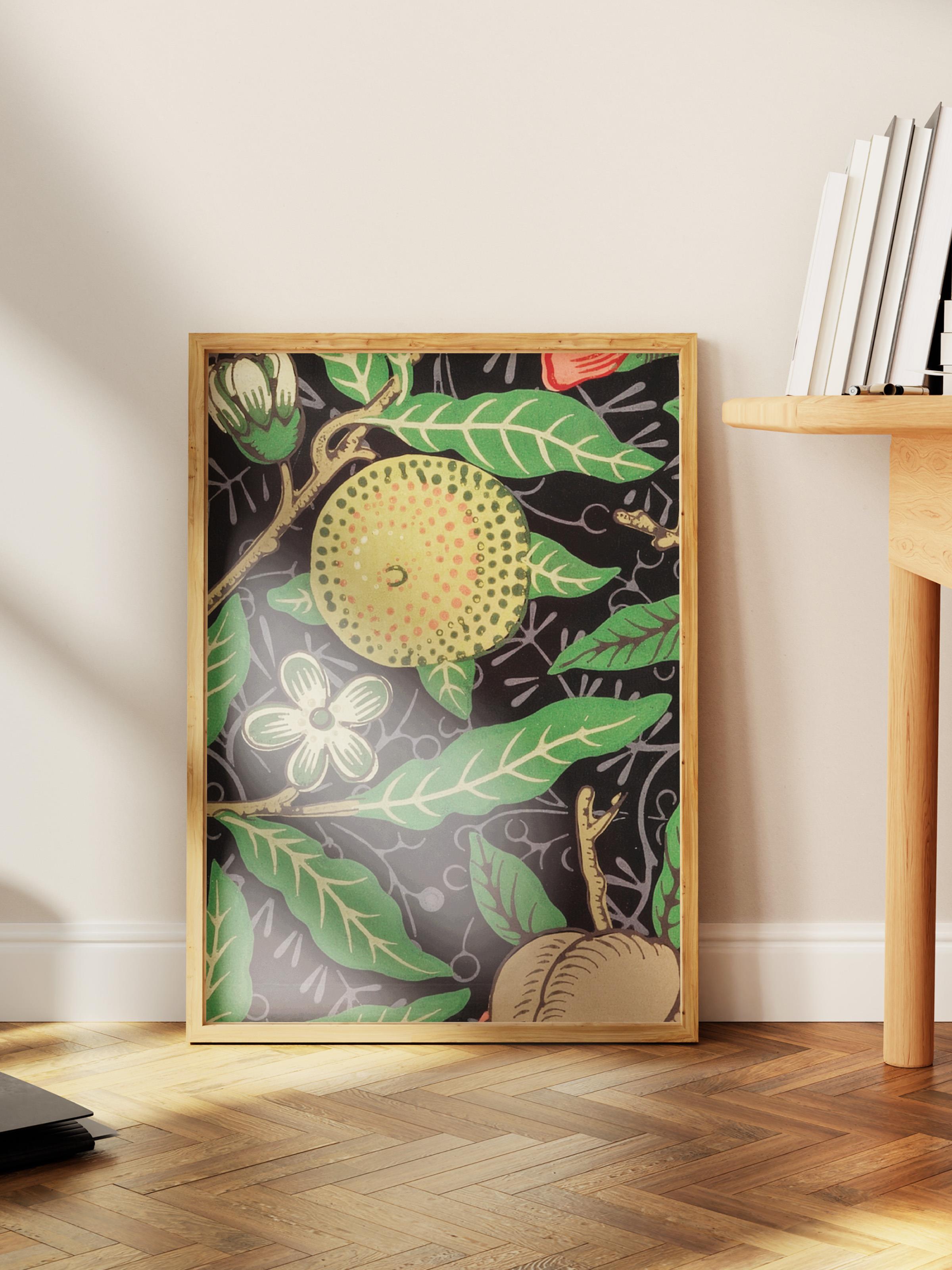 William Morris Poster No:2 Modern Sanat Poster - Sanat Dekor Serisi - Duvar Tablosu, HD Baskı