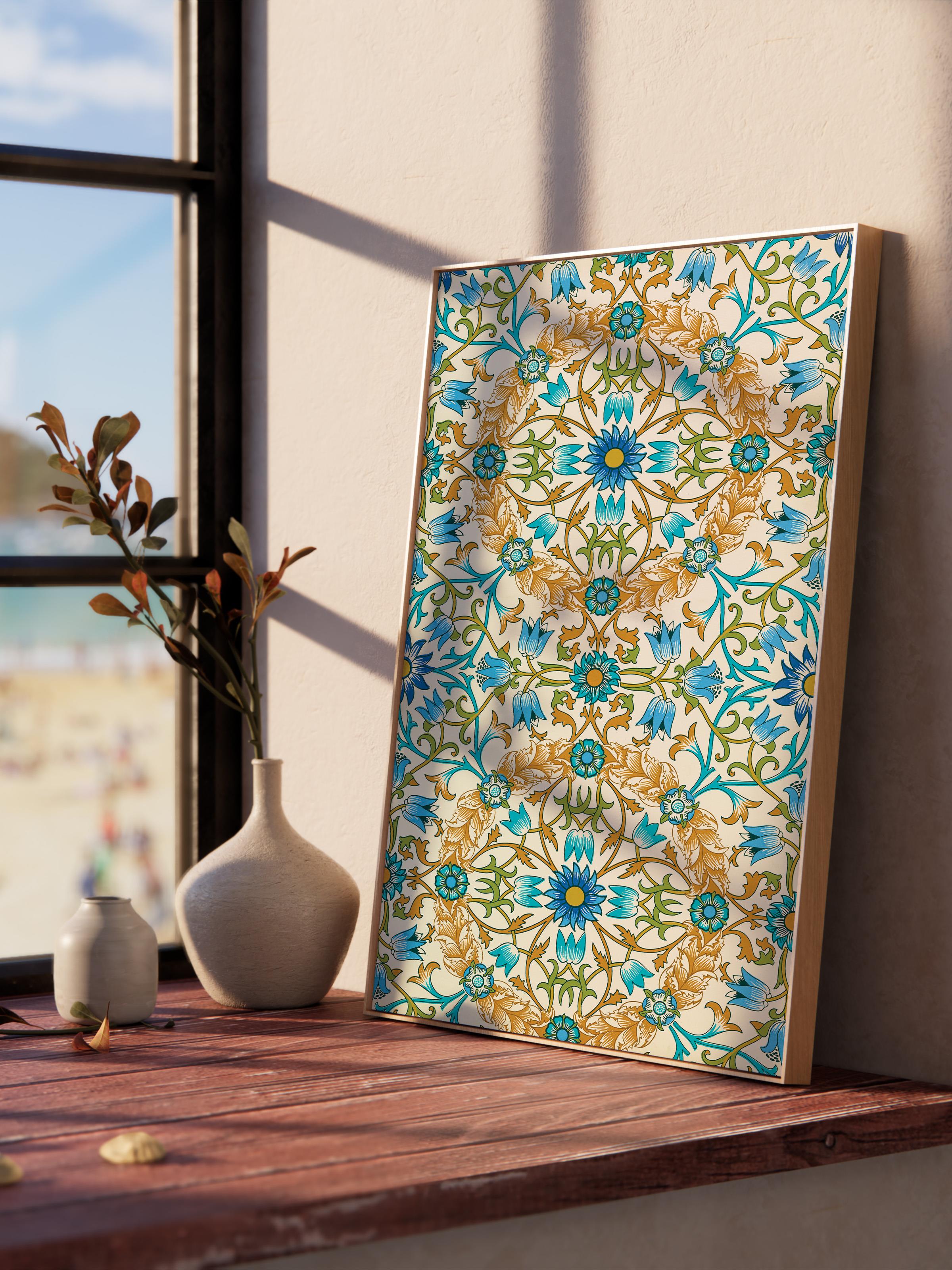 William Morris Poster No:22 Modern Sanat Poster - Sanat Dekor Serisi - Duvar Tablosu, HD Baskı