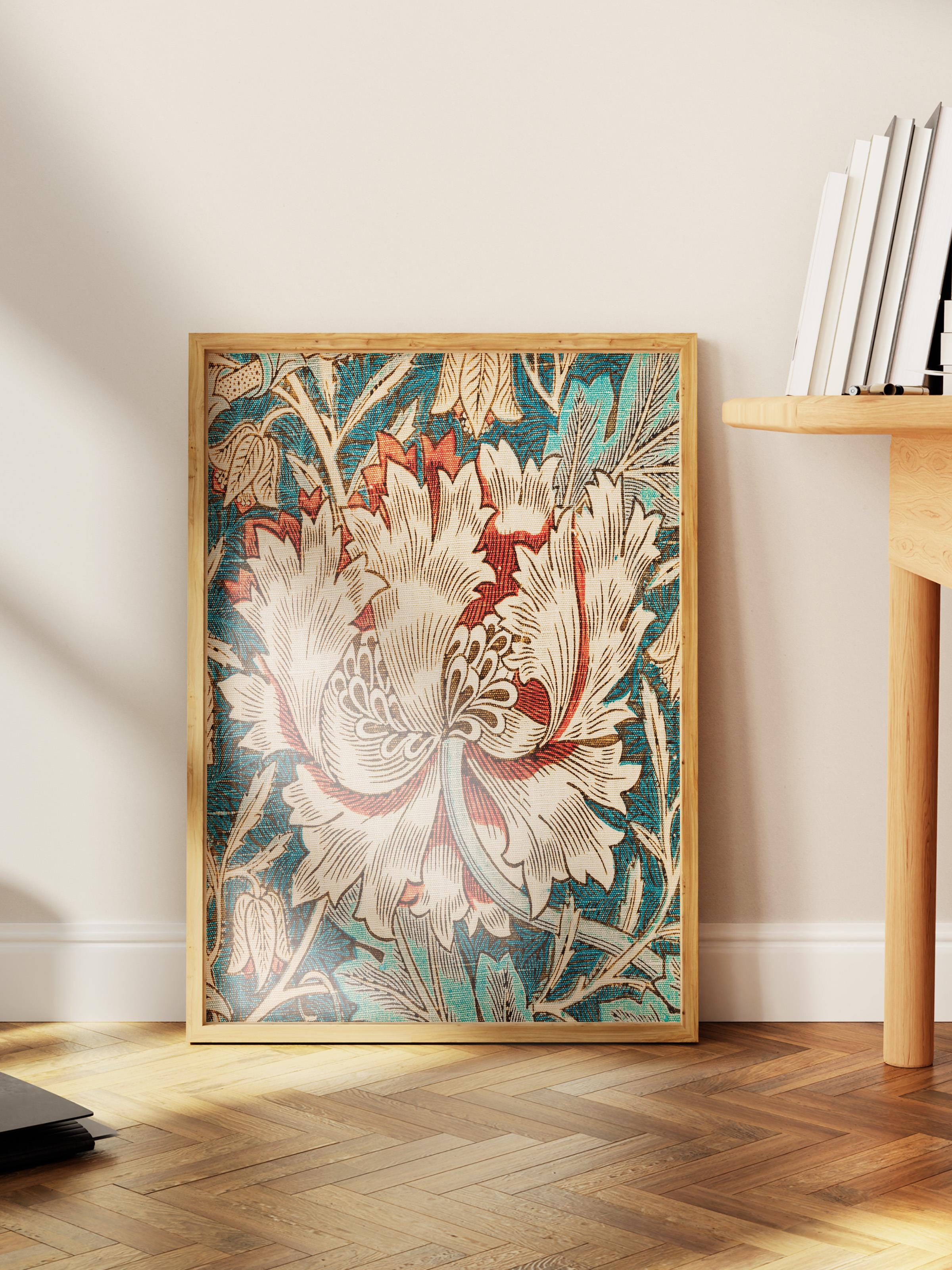 William Morris Poster No:23 Modern Sanat Poster - Sanat Dekor Serisi - Duvar Tablosu, HD Baskı