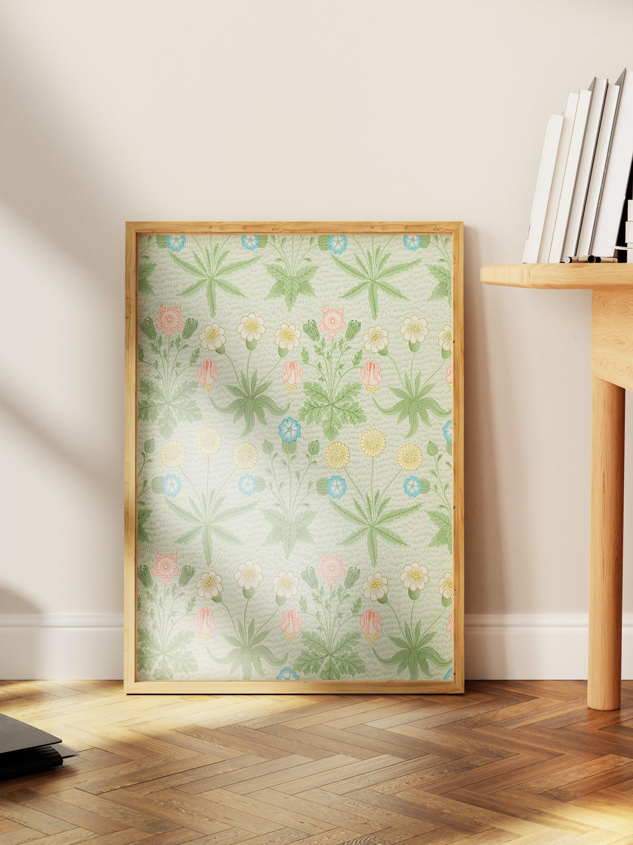 William Morris Poster No:24 Modern Sanat Poster - Sanat Dekor Serisi - Duvar Tablosu, HD Baskı