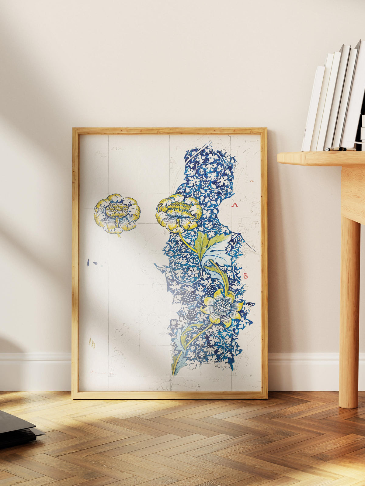 William Morris Poster No:26 Modern Sanat Poster - Sanat Dekor Serisi - Duvar Tablosu, HD Baskı