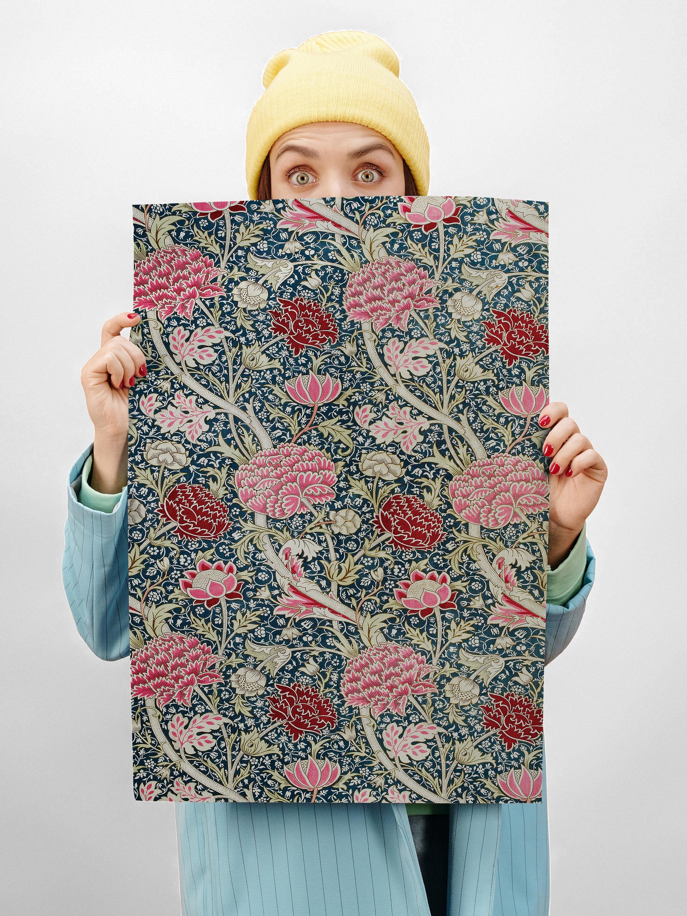 William Morris Poster No:27 Modern Sanat Poster - Sanat Dekor Serisi - Duvar Tablosu, HD Baskı