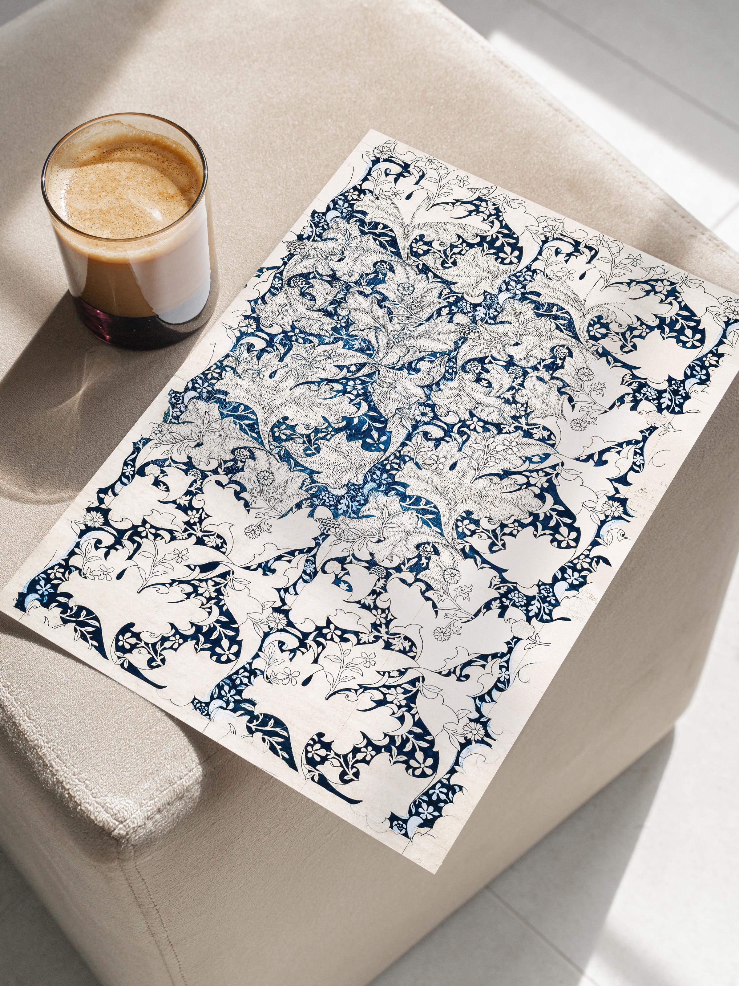 William Morris Poster No:28 Modern Sanat Poster - Sanat Dekor Serisi - Duvar Tablosu, HD Baskı