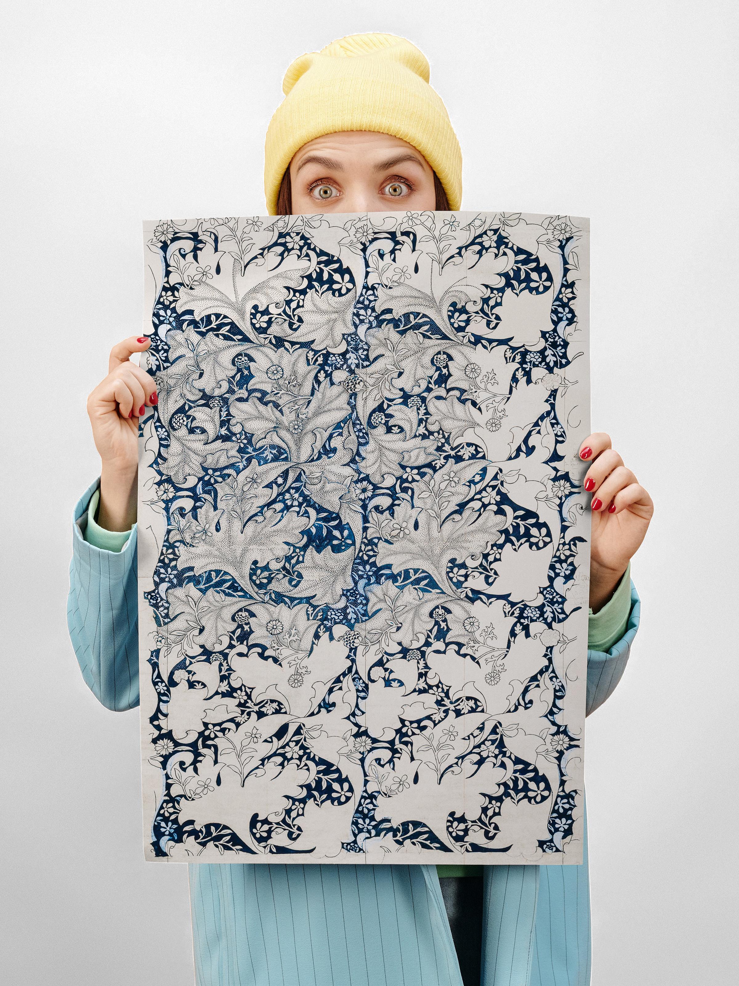 William Morris Poster No:28 Modern Sanat Poster - Sanat Dekor Serisi - Duvar Tablosu, HD Baskı