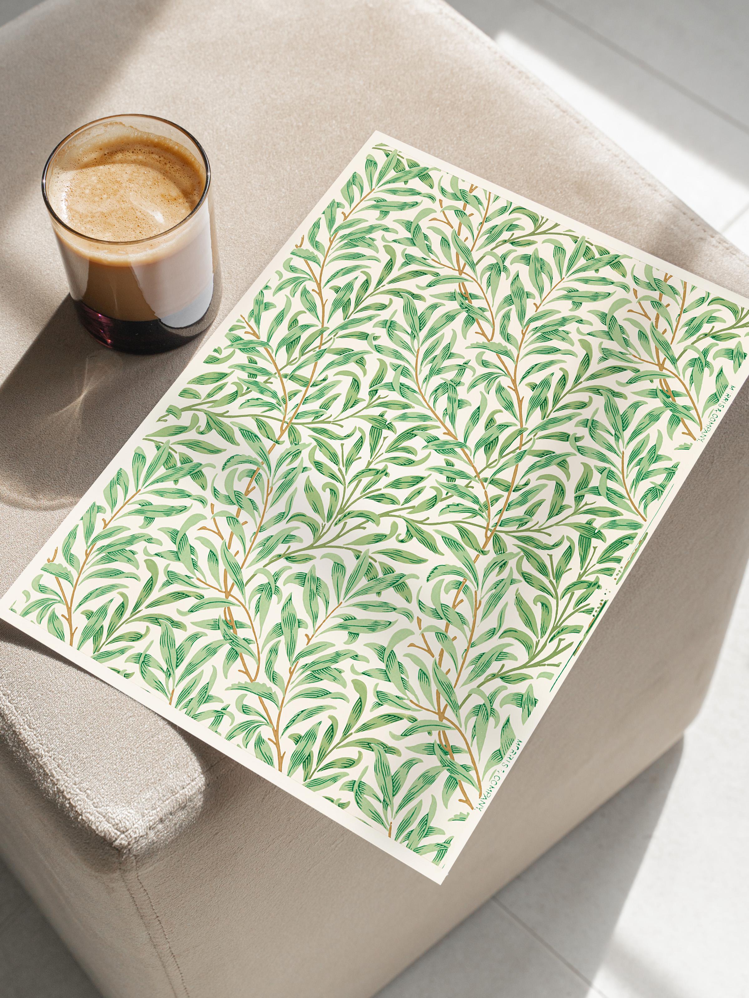 William Morris Poster No:3 Modern Sanat Poster - Sanat Dekor Serisi - Duvar Tablosu, HD Baskı