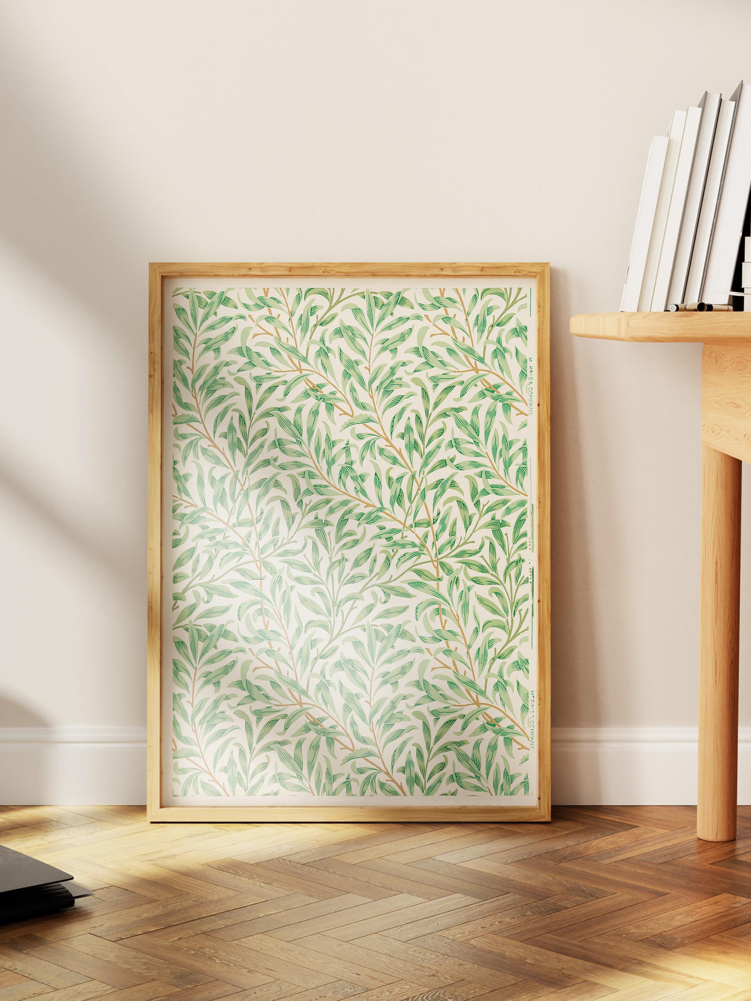 William Morris Poster No:3 Modern Sanat Poster - Sanat Dekor Serisi - Duvar Tablosu, HD Baskı