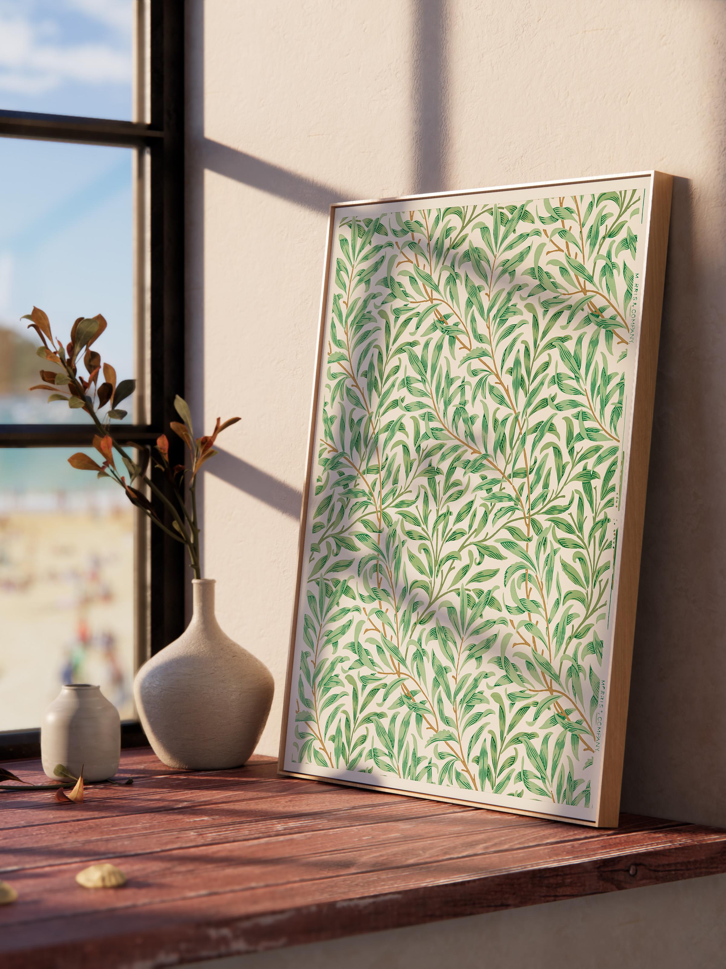 William Morris Poster No:3 Modern Sanat Poster - Sanat Dekor Serisi - Duvar Tablosu, HD Baskı