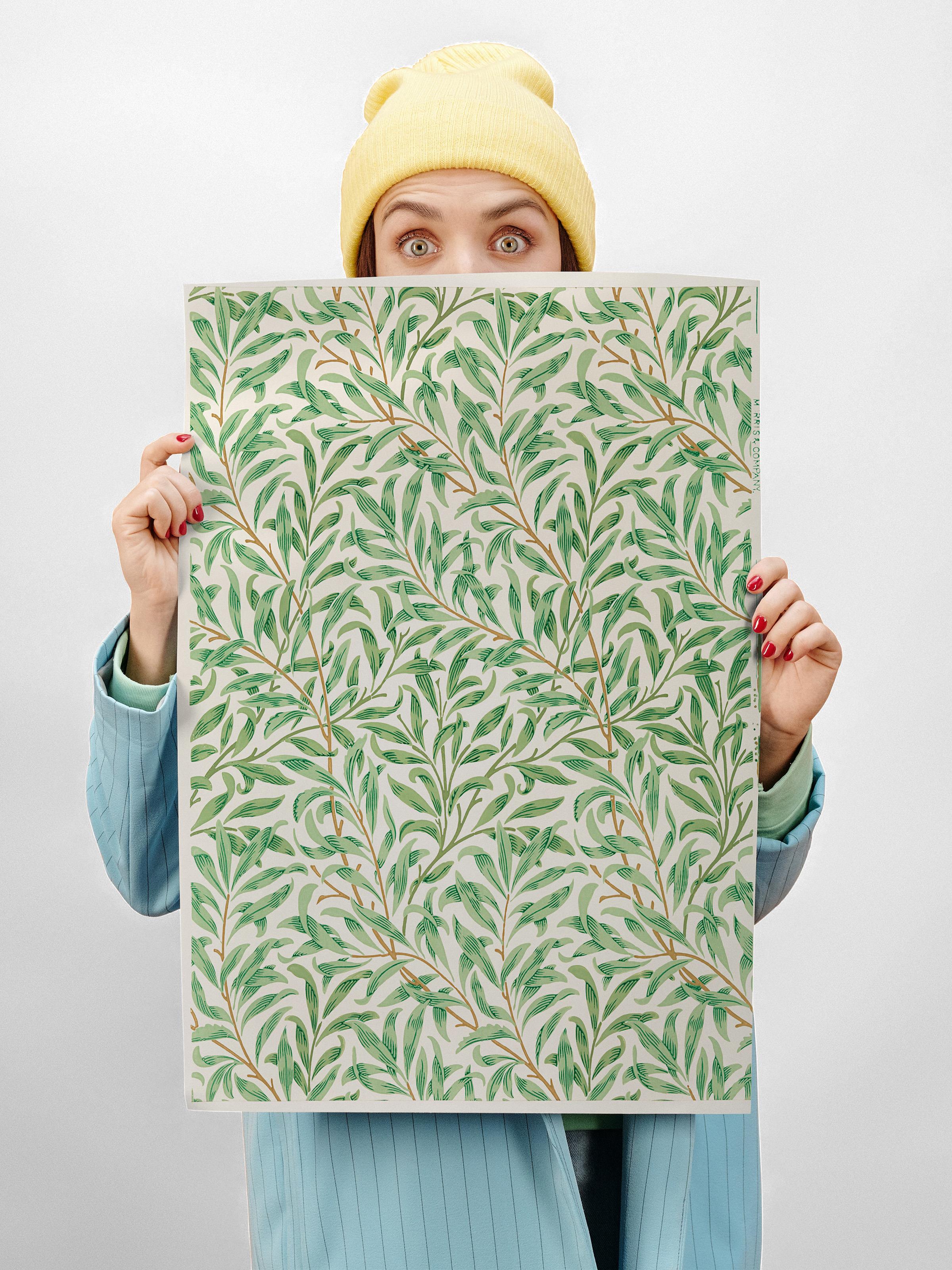 William Morris Poster No:3 Modern Sanat Poster - Sanat Dekor Serisi - Duvar Tablosu, HD Baskı