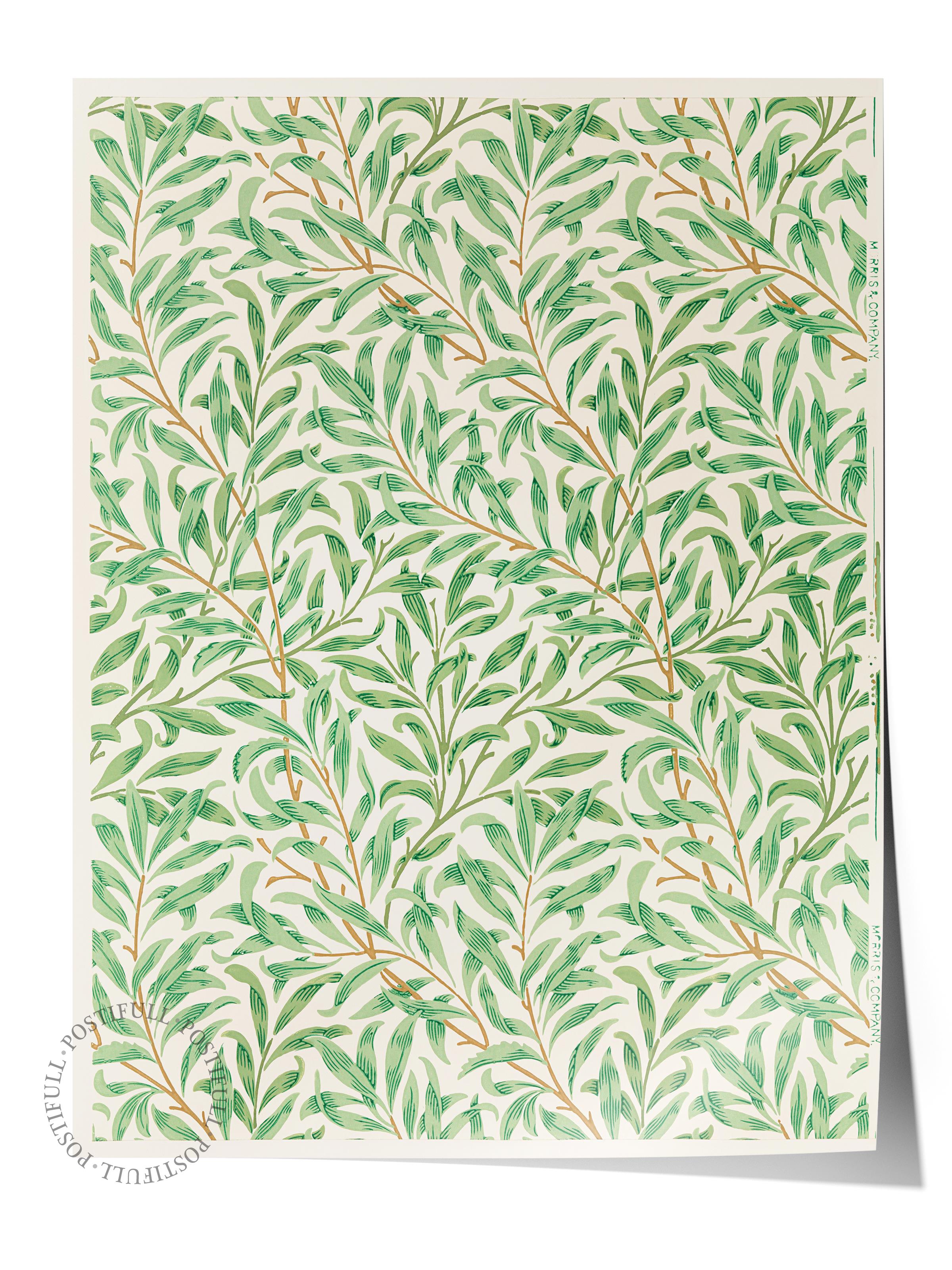 William Morris Poster No:3 Modern Sanat Poster - Sanat Dekor Serisi - Duvar Tablosu, HD Baskı