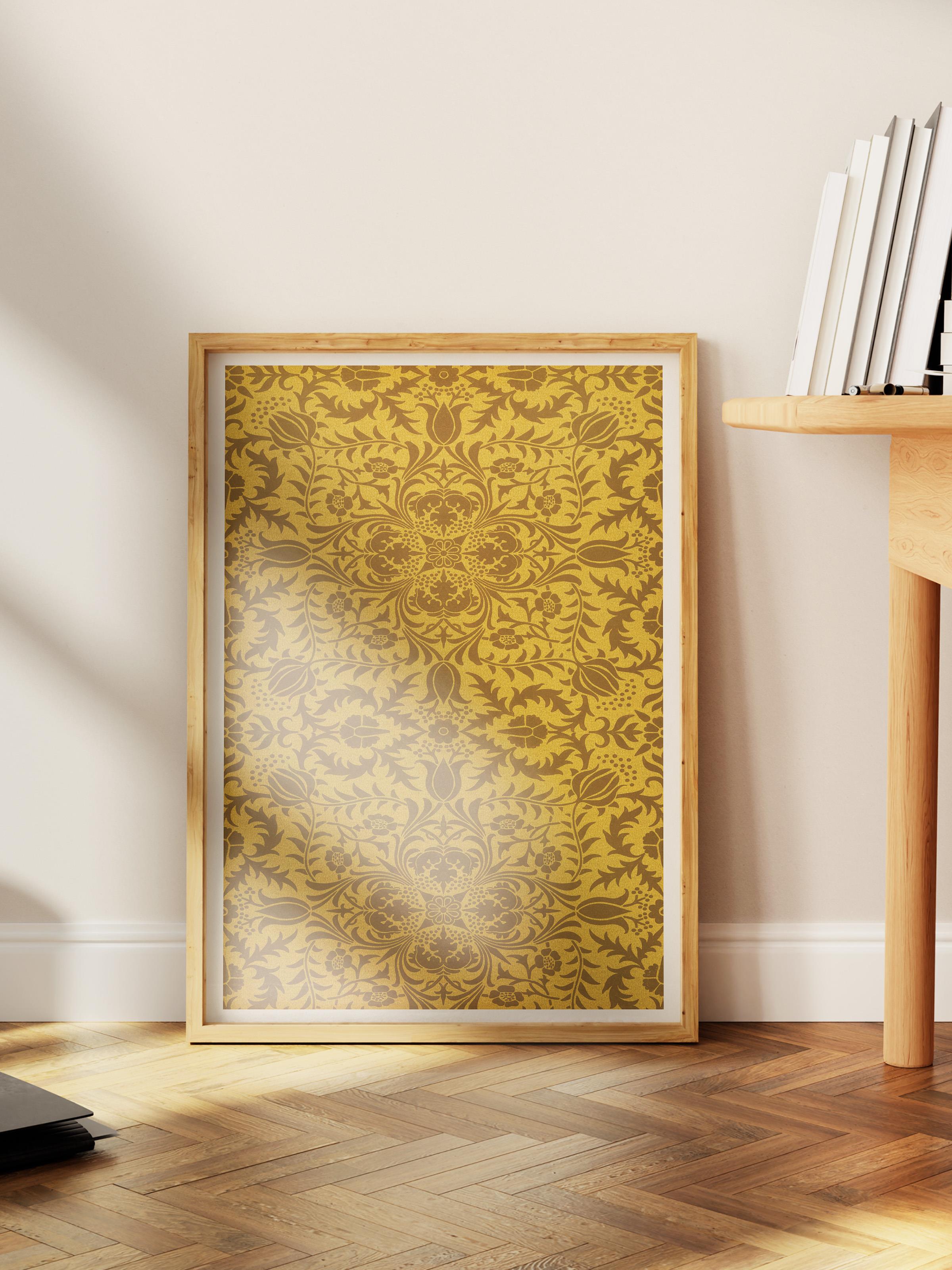 William Morris Poster No:33 Modern Sanat Poster - Sanat Dekor Serisi - Duvar Tablosu, HD Baskı