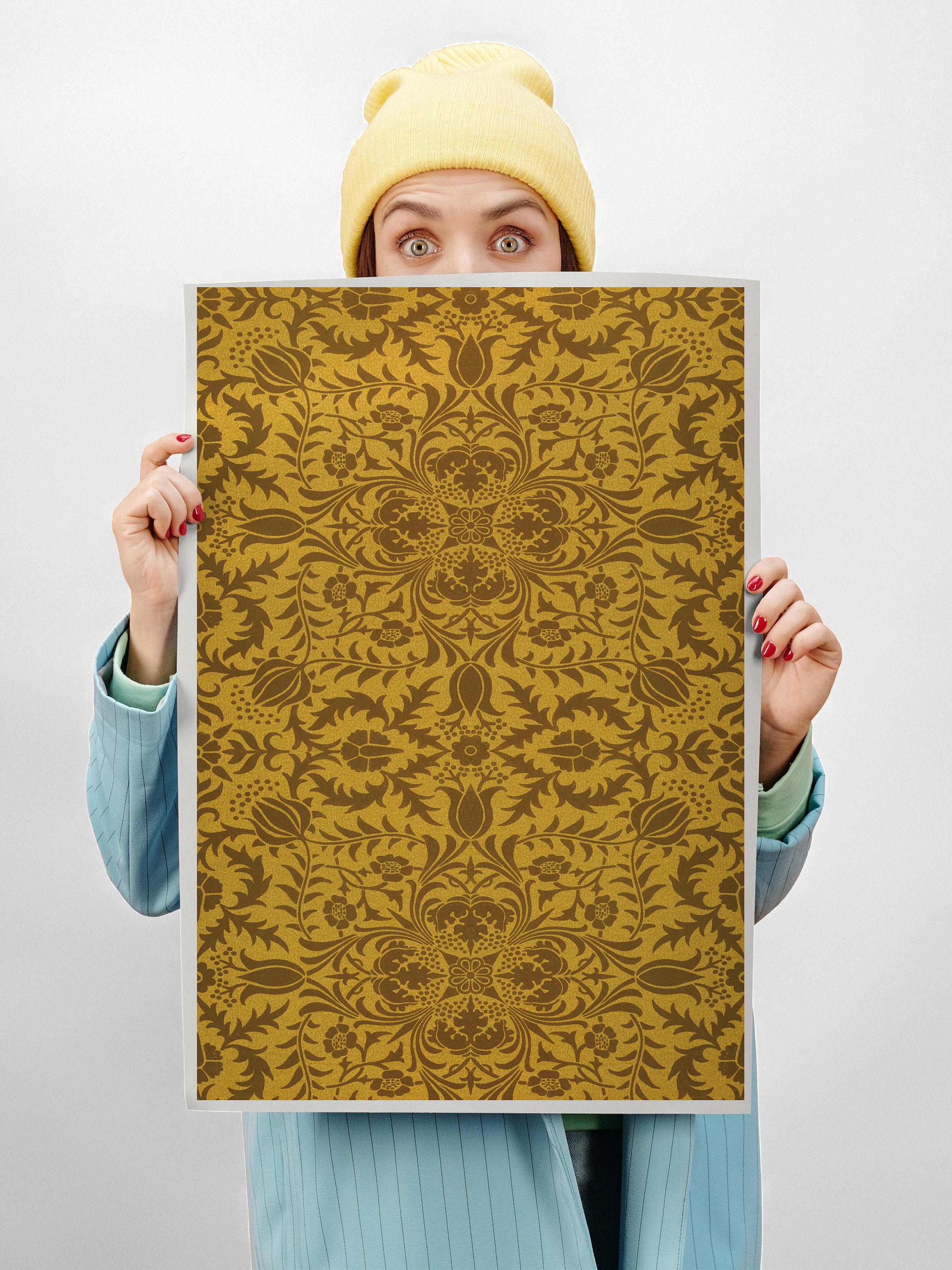 William Morris Poster No:33 Modern Sanat Poster - Sanat Dekor Serisi - Duvar Tablosu, HD Baskı
