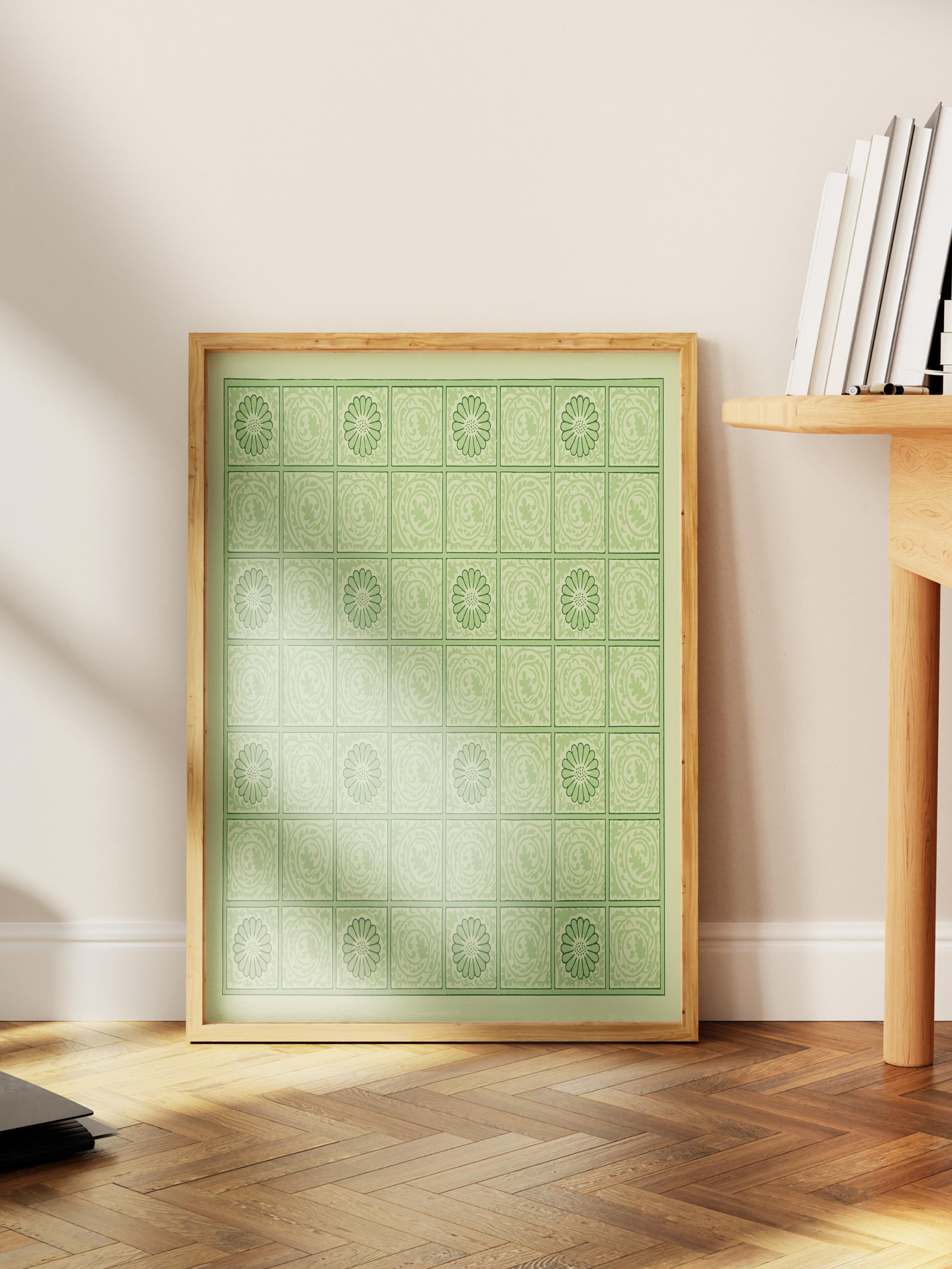 William Morris Poster No:35 Modern Sanat Poster - Sanat Dekor Serisi - Duvar Tablosu, HD Baskı
