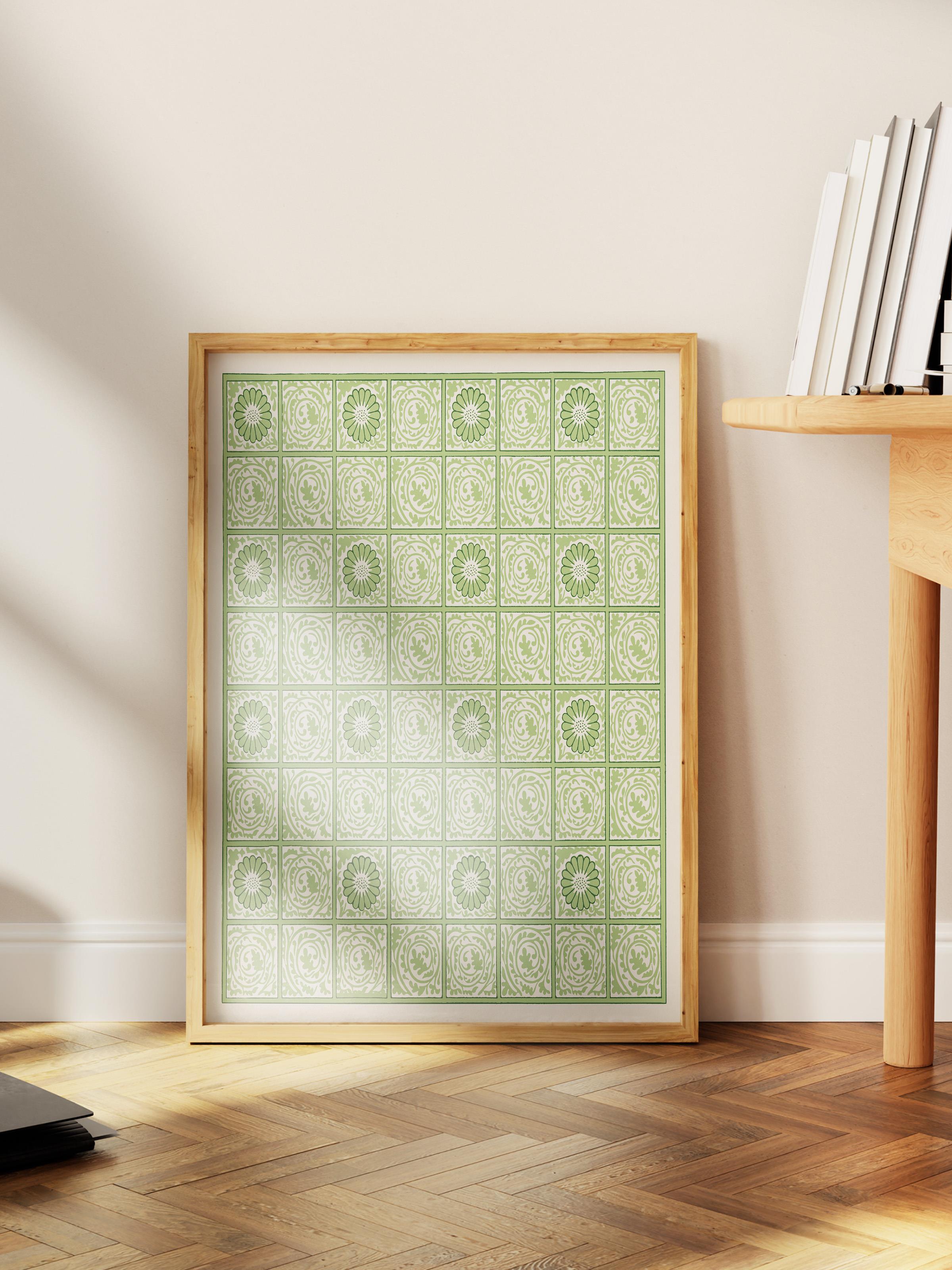 William Morris Poster No:36 Modern Sanat Poster - Sanat Dekor Serisi - Duvar Tablosu, HD Baskı