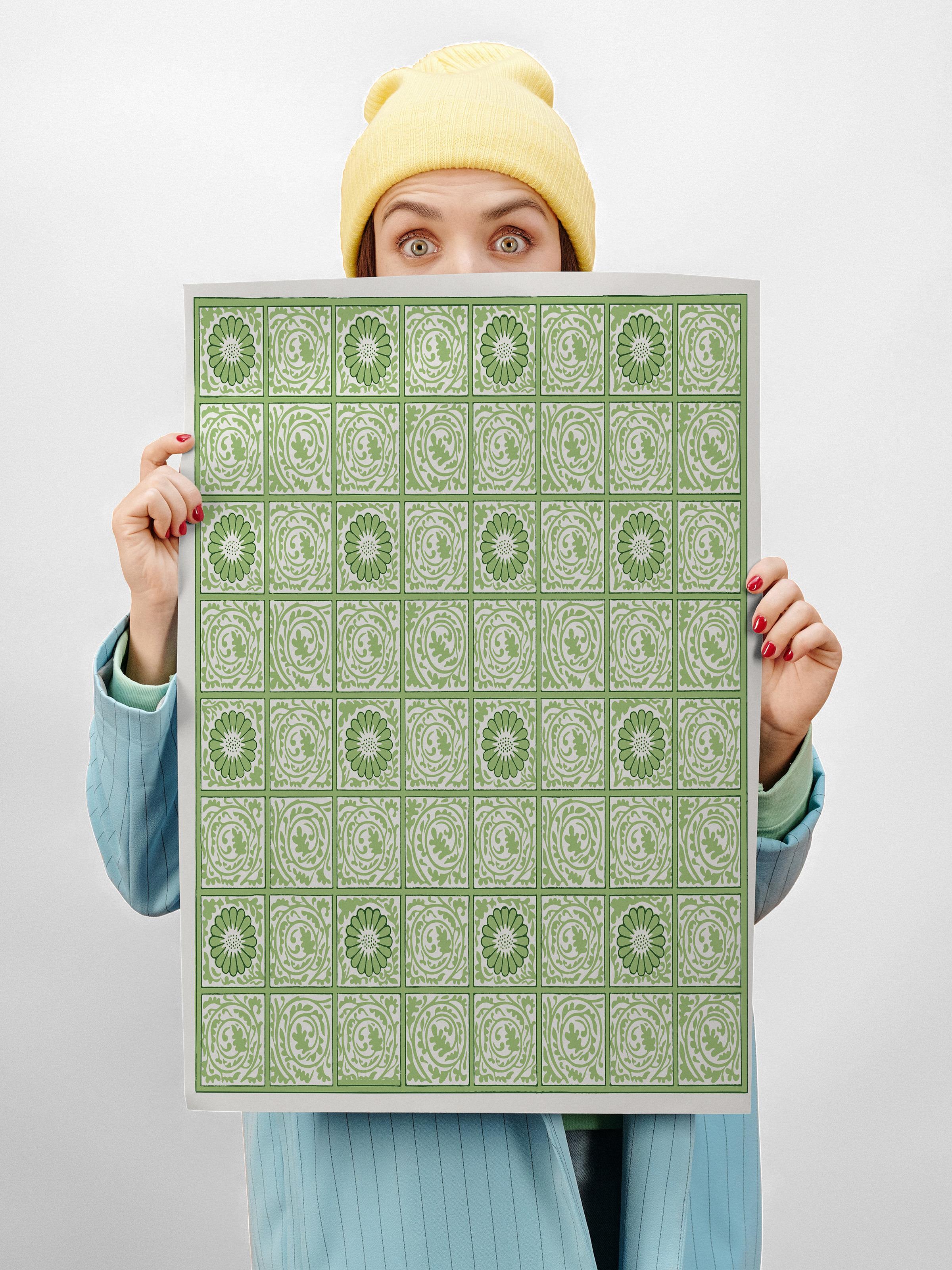 William Morris Poster No:36 Modern Sanat Poster - Sanat Dekor Serisi - Duvar Tablosu, HD Baskı