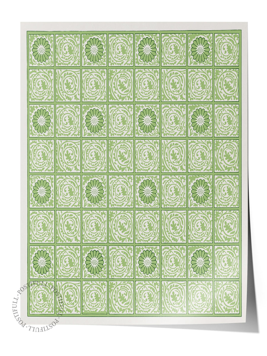 William Morris Poster No:36 Modern Sanat Poster - Sanat Dekor Serisi - Duvar Tablosu, HD Baskı
