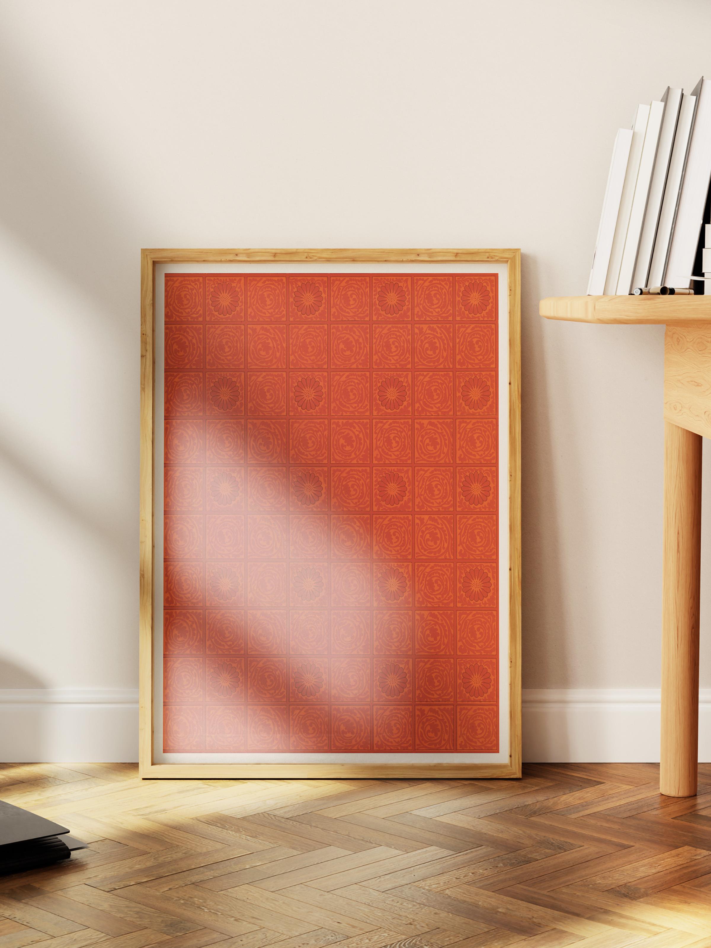 William Morris Poster No:37 Modern Sanat Poster - Sanat Dekor Serisi - Duvar Tablosu, HD Baskı