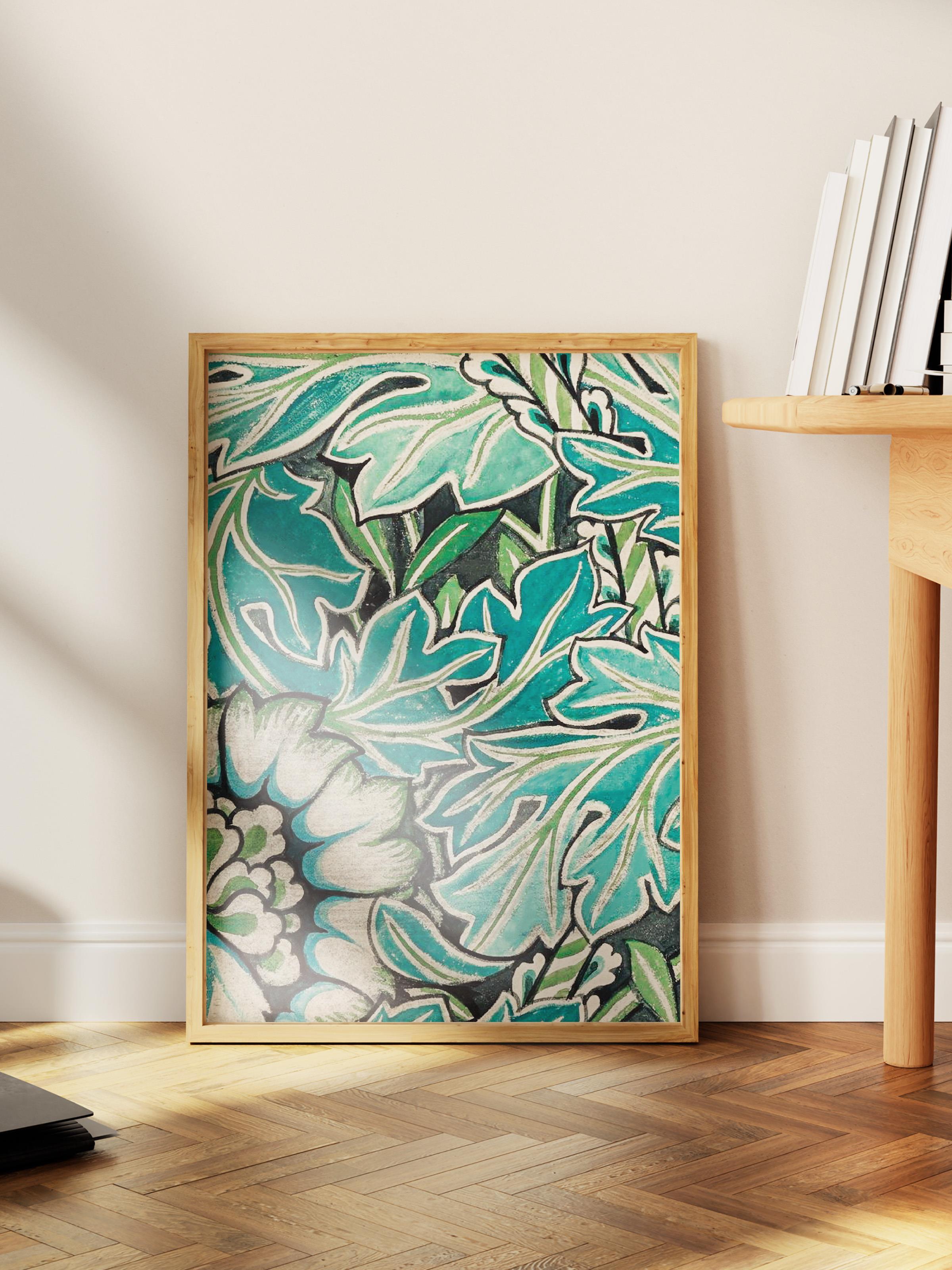 William Morris Poster No:39 Modern Sanat Poster - Sanat Dekor Serisi - Duvar Tablosu, HD Baskı