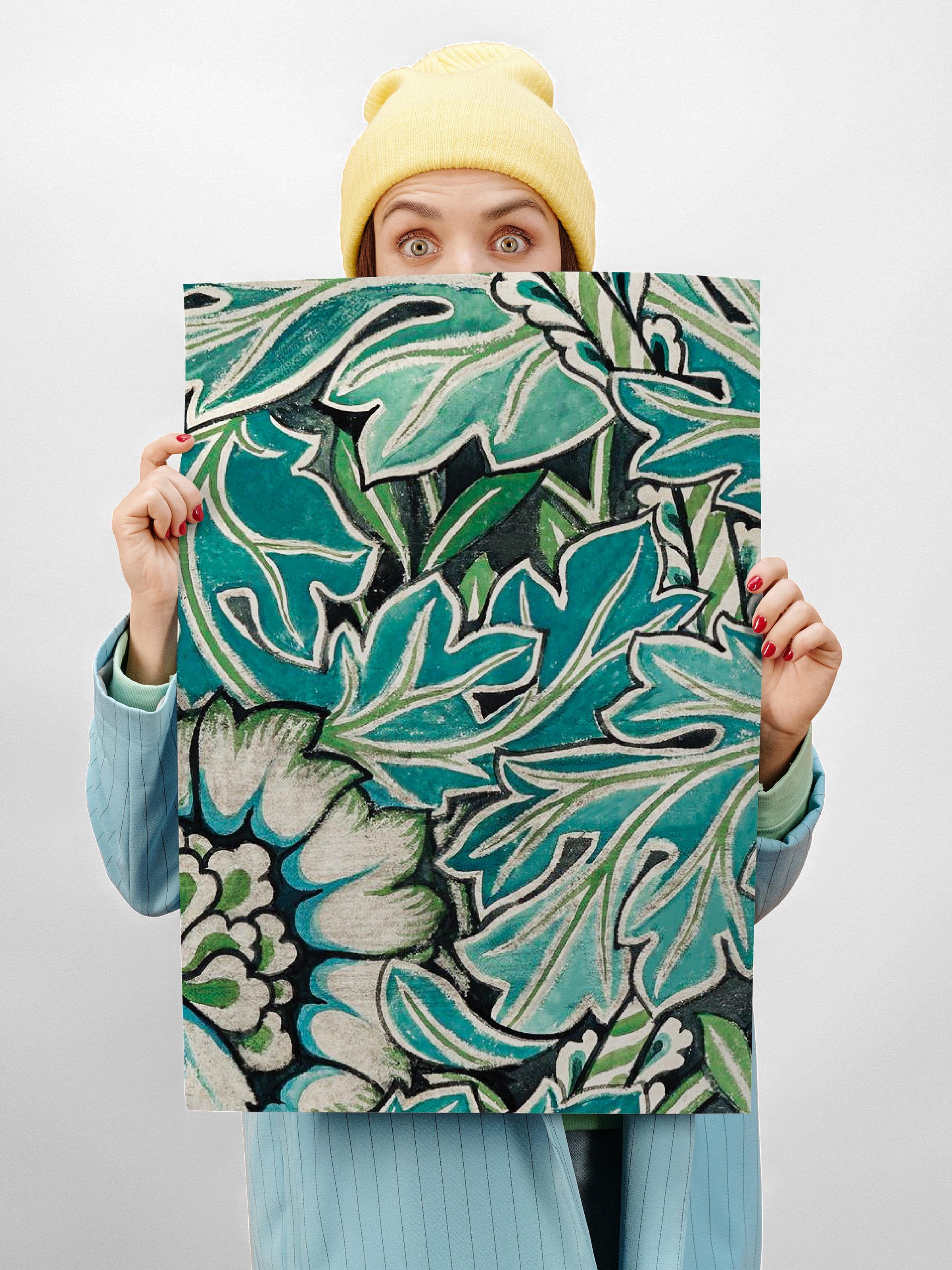 William Morris Poster No:39 Modern Sanat Poster - Sanat Dekor Serisi - Duvar Tablosu, HD Baskı