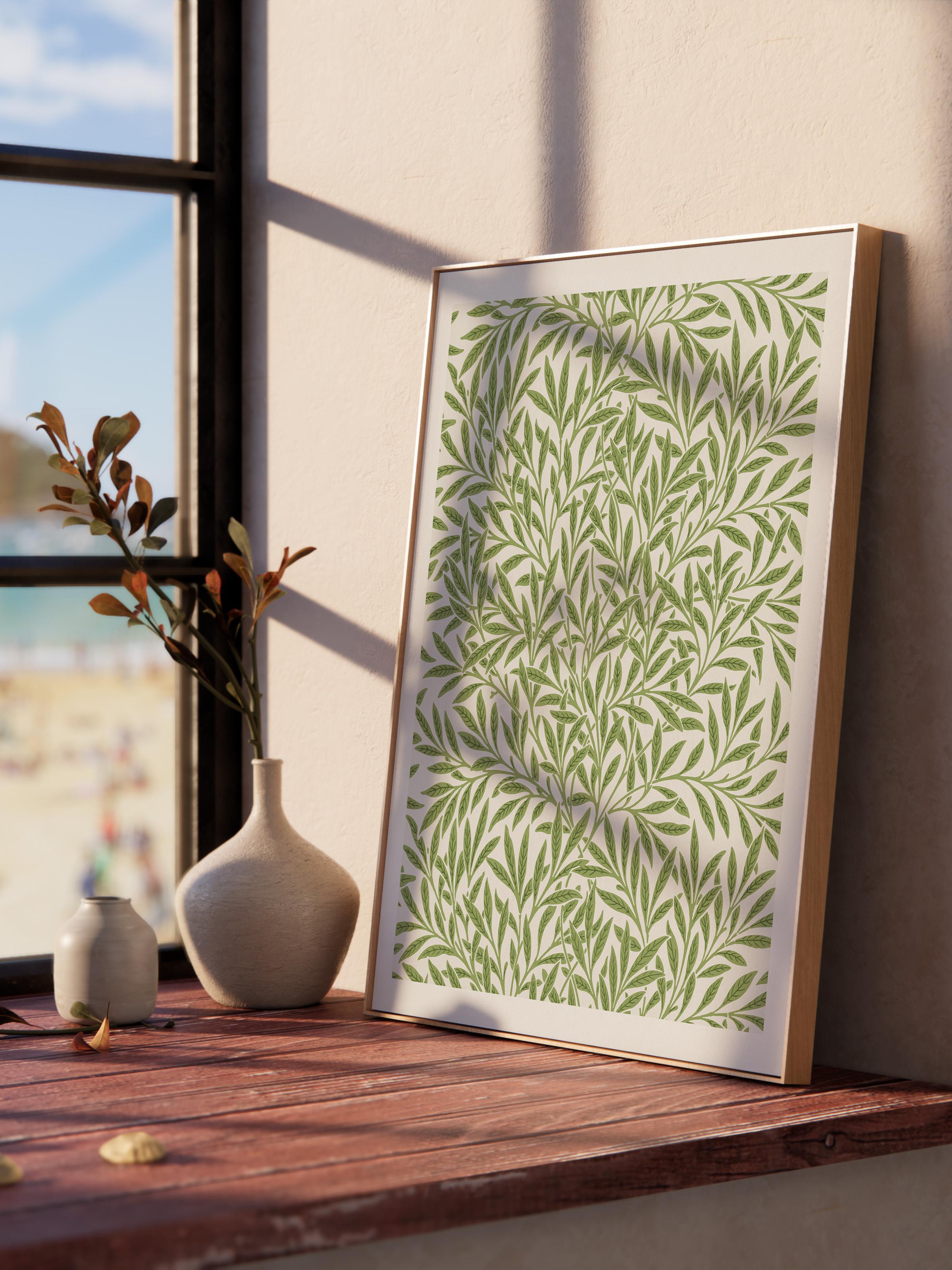William Morris Poster No:4 Modern Sanat Poster - Sanat Dekor Serisi - Duvar Tablosu, HD Baskı