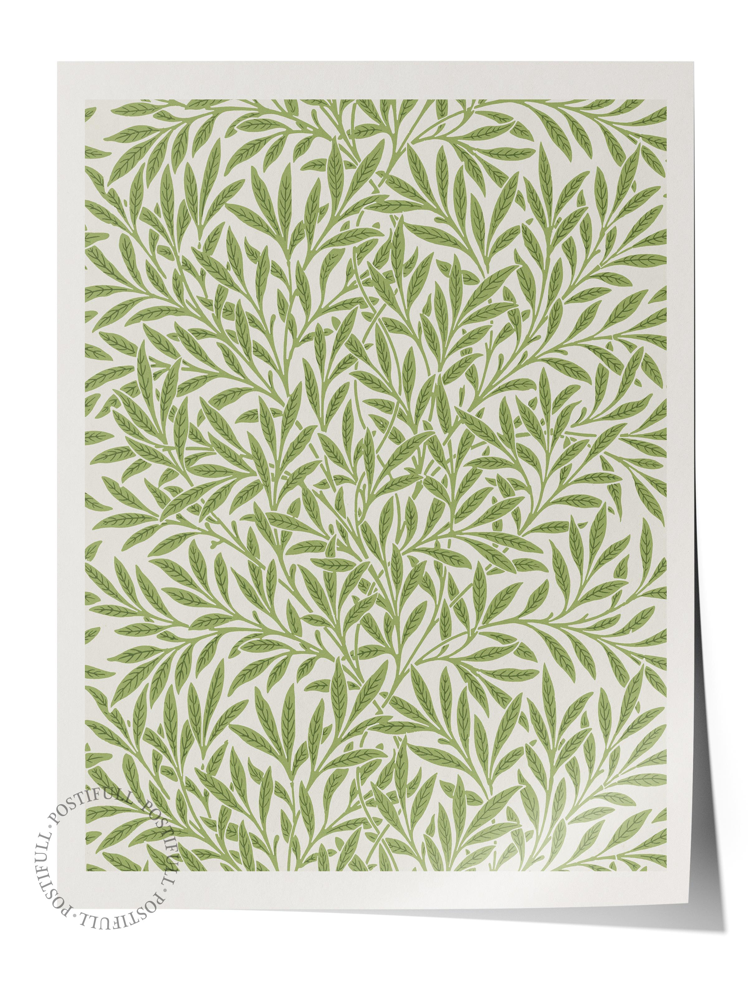 William Morris Poster No:4 Modern Sanat Poster - Sanat Dekor Serisi - Duvar Tablosu, HD Baskı