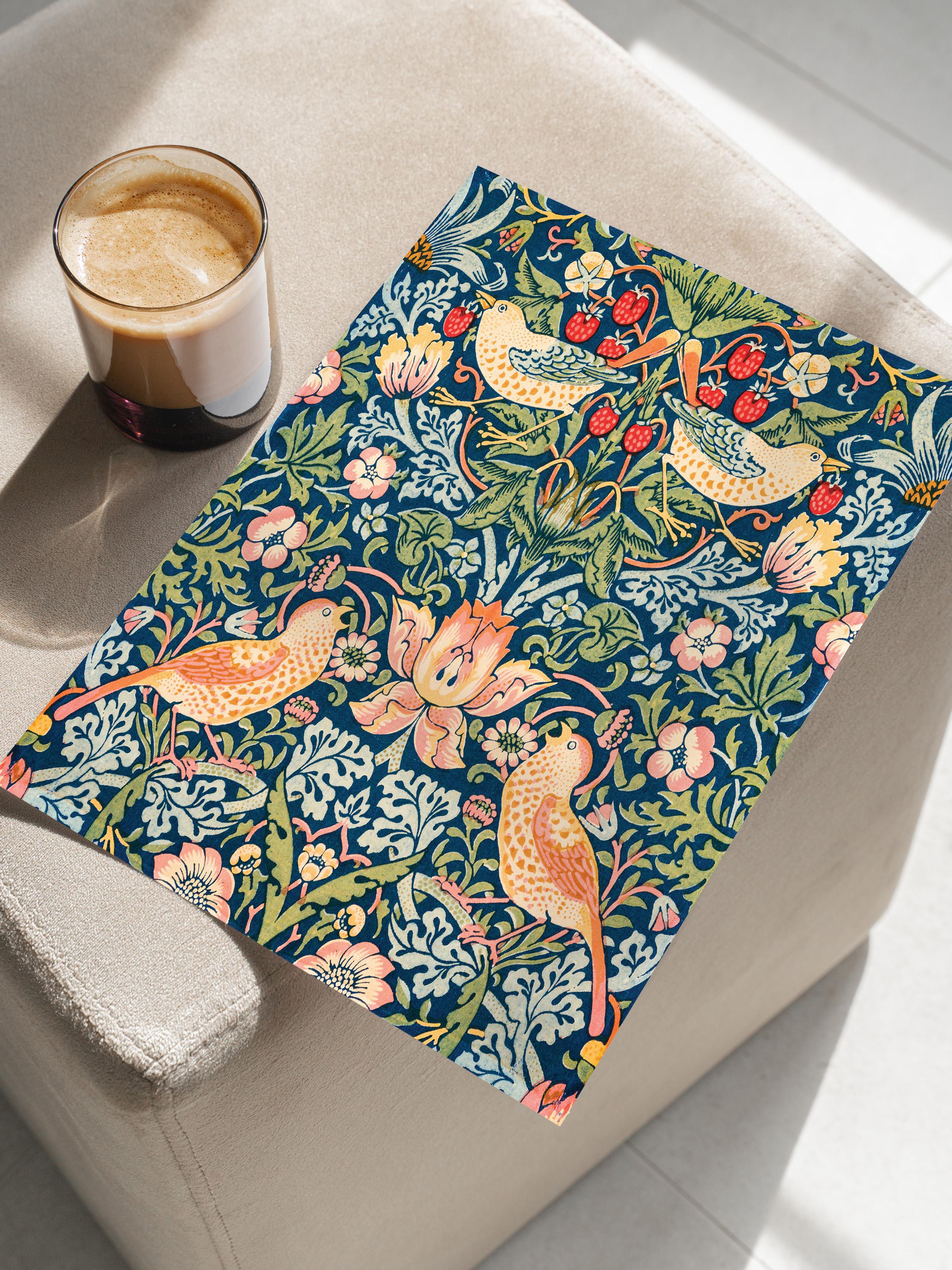 William Morris Poster No:7 Modern Sanat Poster - Sanat Dekor Serisi - Duvar Tablosu, HD Baskı