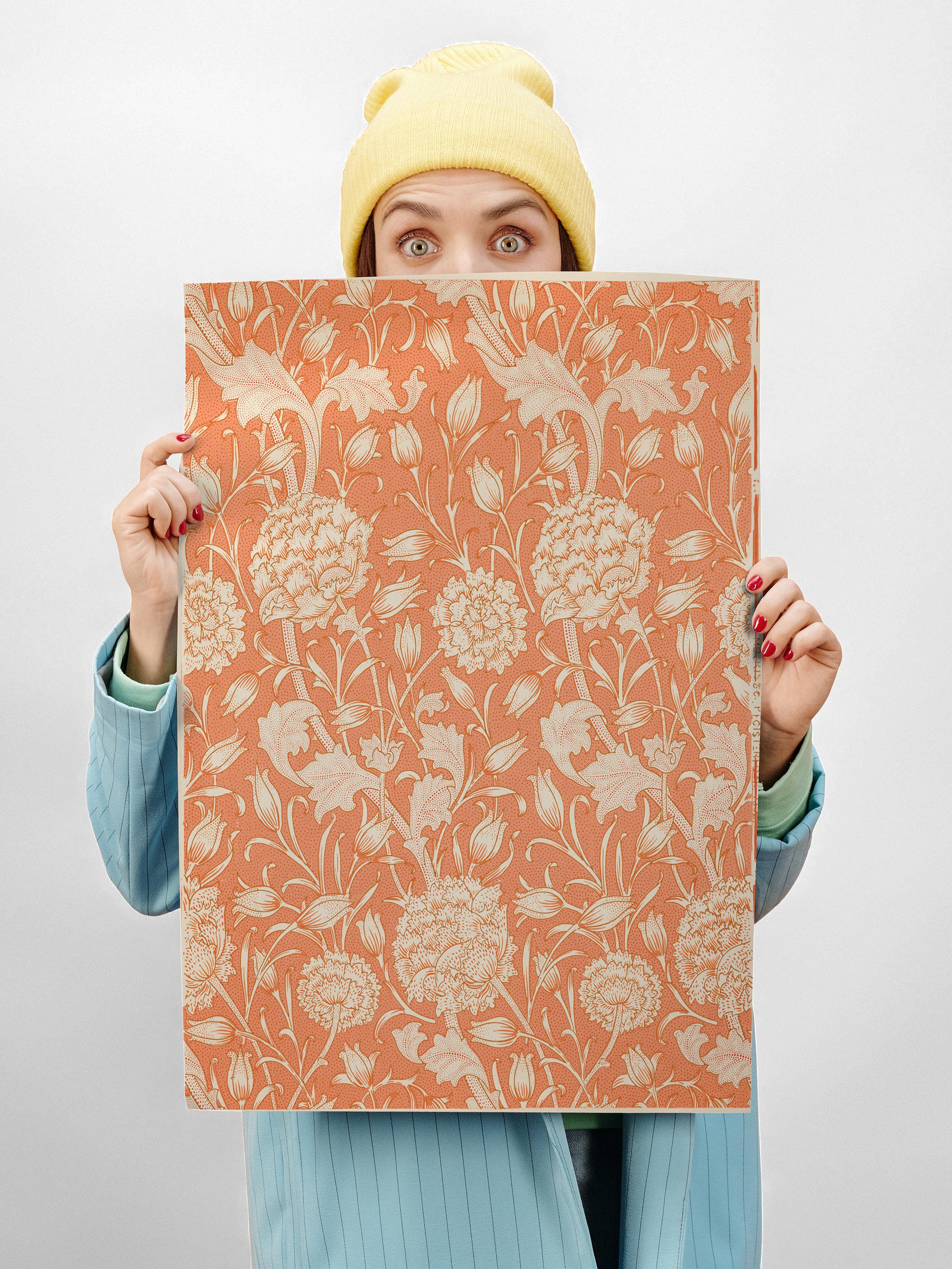 William Morris Poster No:8 Modern Sanat Poster - Sanat Dekor Serisi - Duvar Tablosu, HD Baskı
