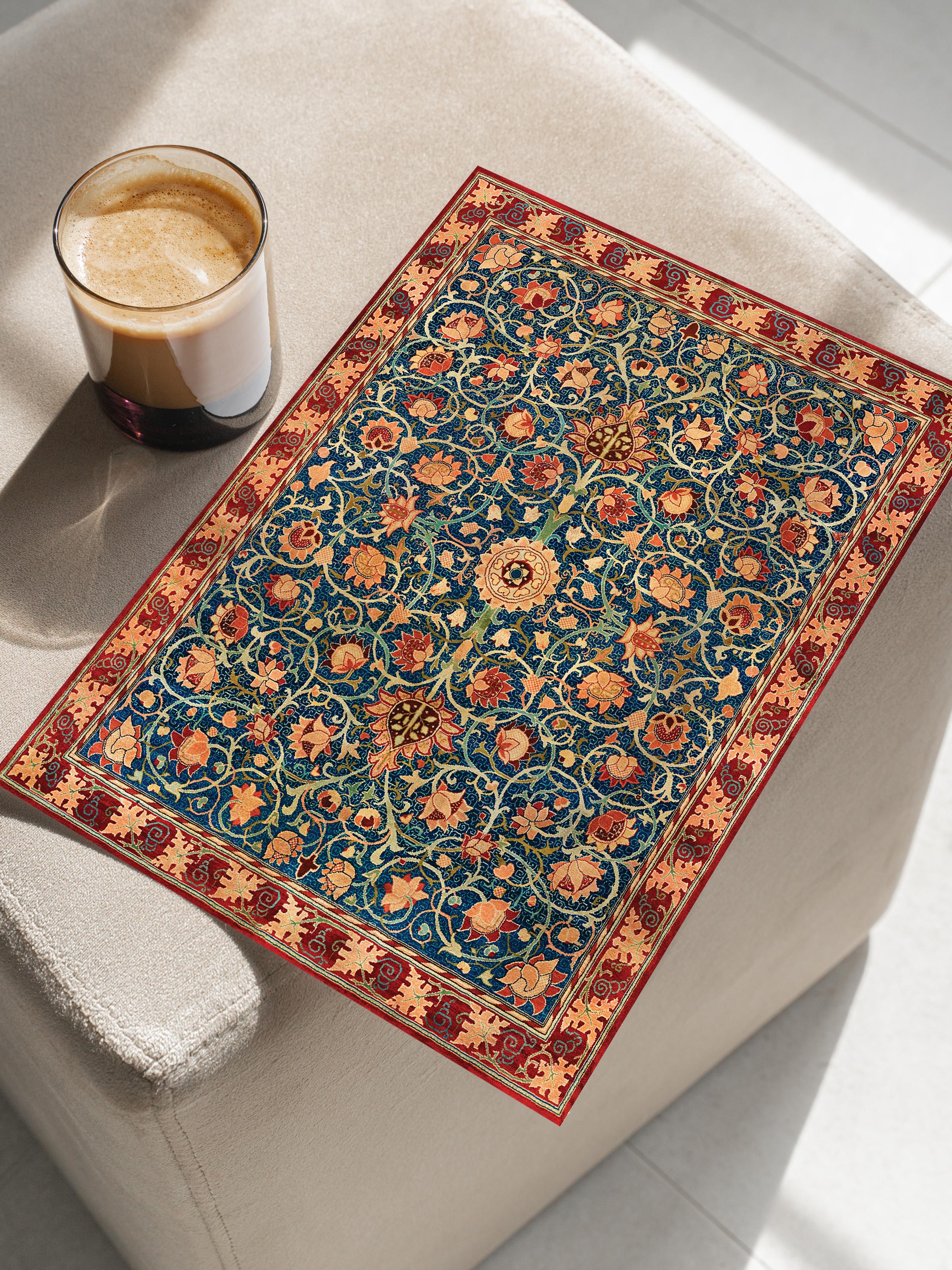William Morris Poster No:9 Modern Sanat Poster - Sanat Dekor Serisi - Duvar Tablosu, HD Baskı