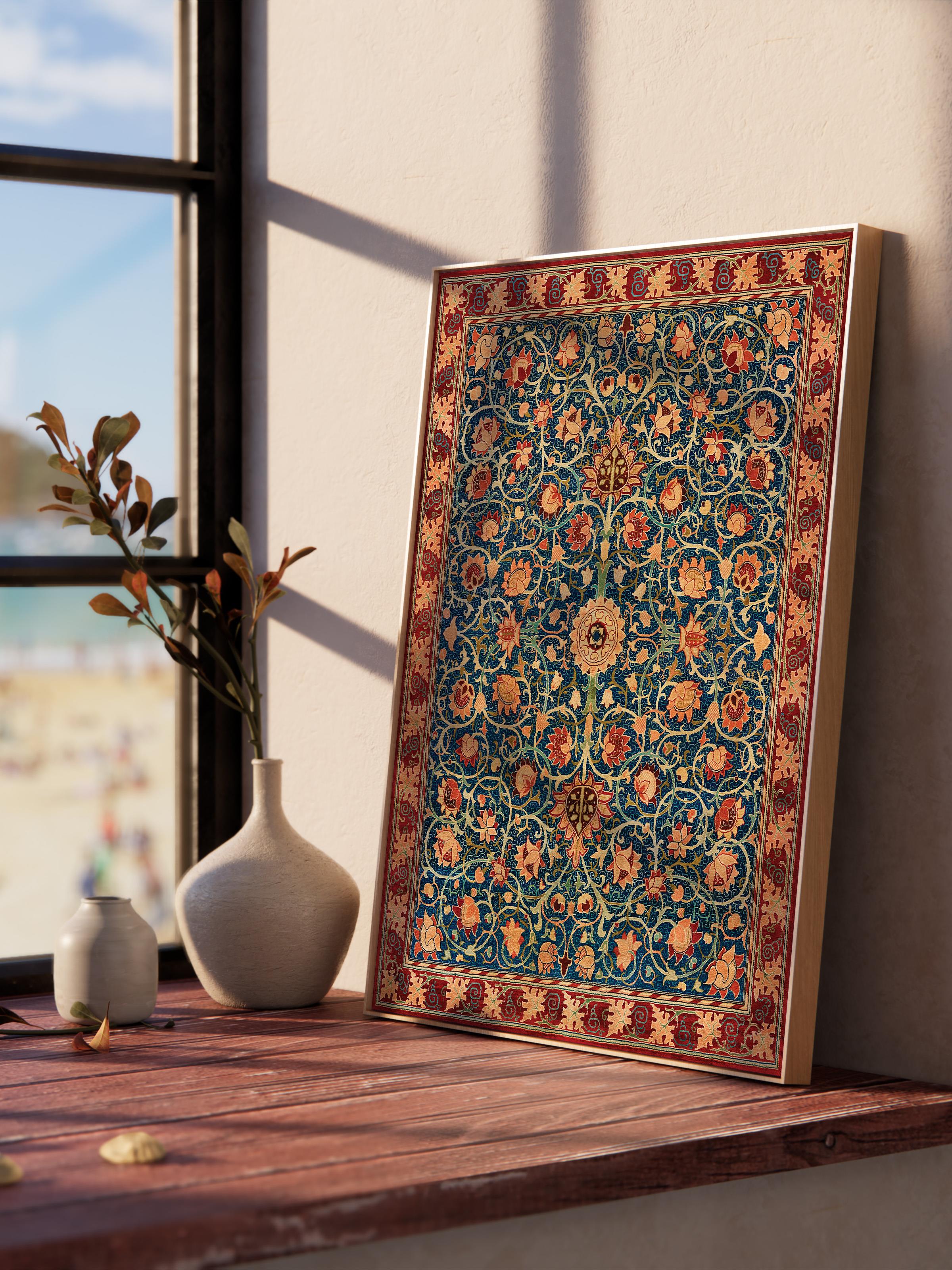 William Morris Poster No:9 Modern Sanat Poster - Sanat Dekor Serisi - Duvar Tablosu, HD Baskı