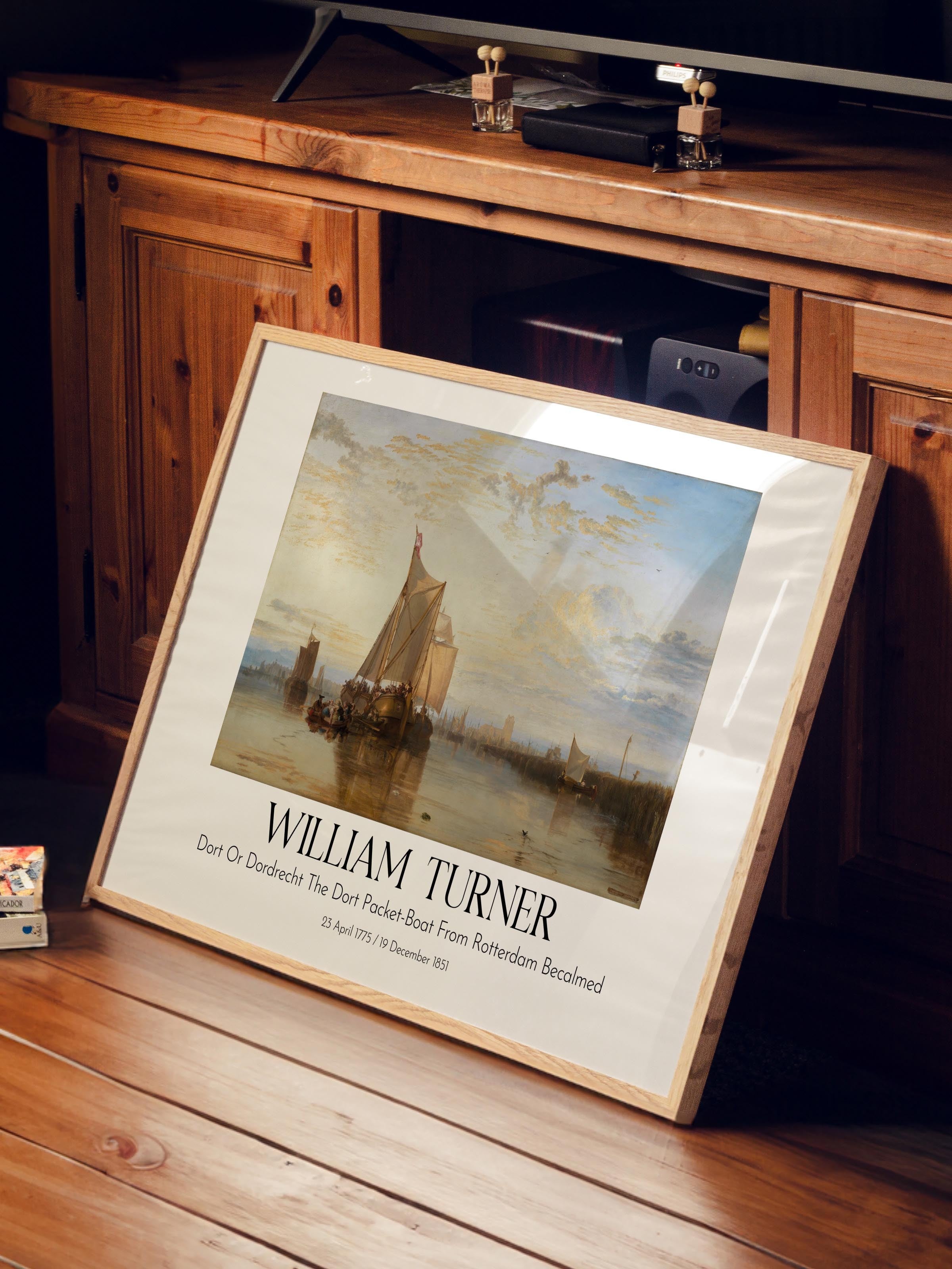 William Turner, Ahşap Çerçeveli Tablo, Sanat Serisi NO:112470