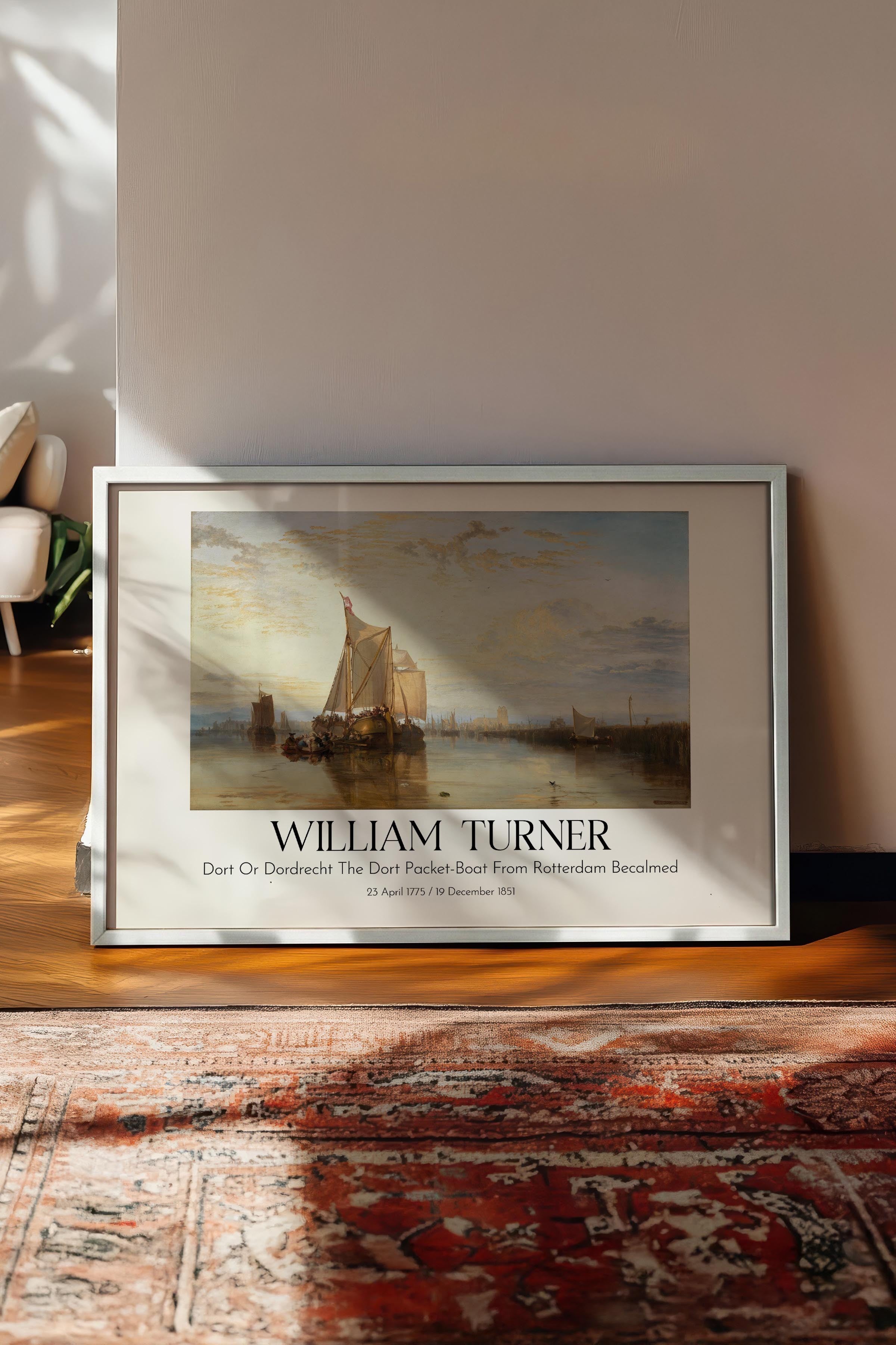 William Turner, Beyaz Çerçeveli Tablo, Sanat Serisi NO:112470