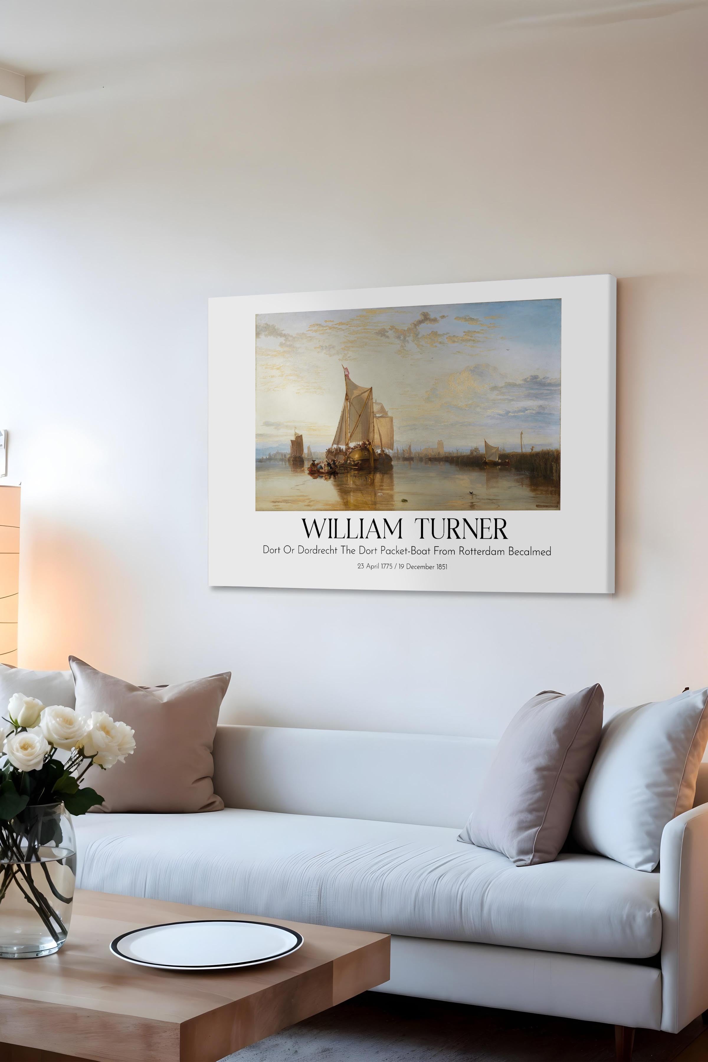 William Turner, Kanvas Tablo, Sanat Serisi NO:112470
