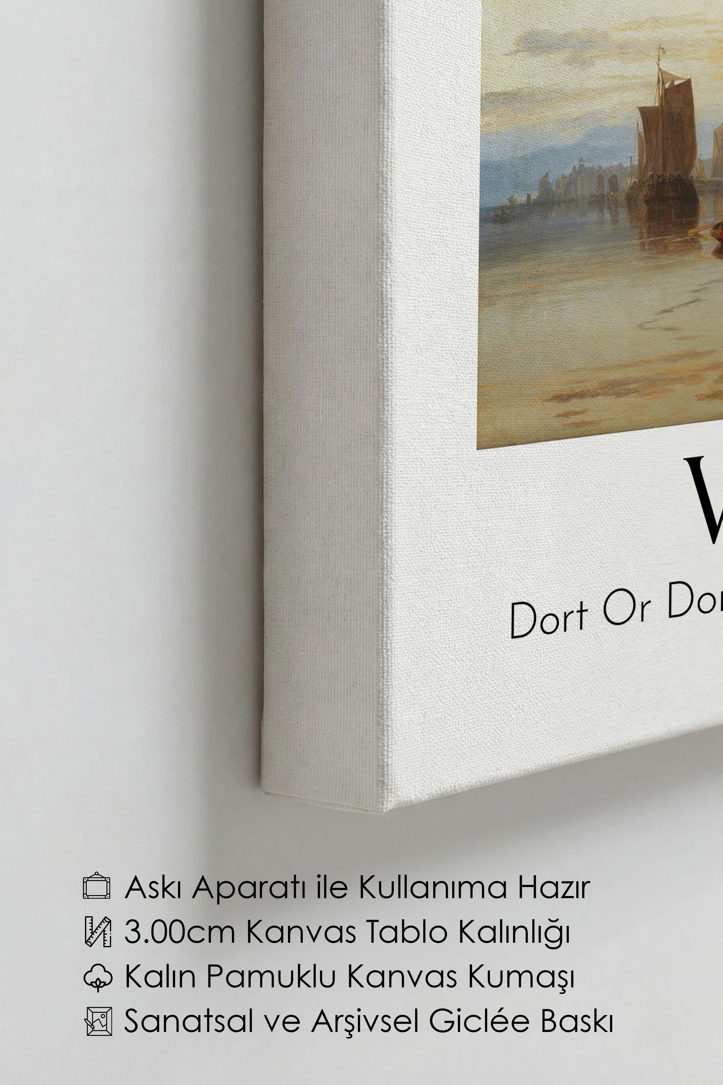 William Turner, Kanvas Tablo, Sanat Serisi NO:112470