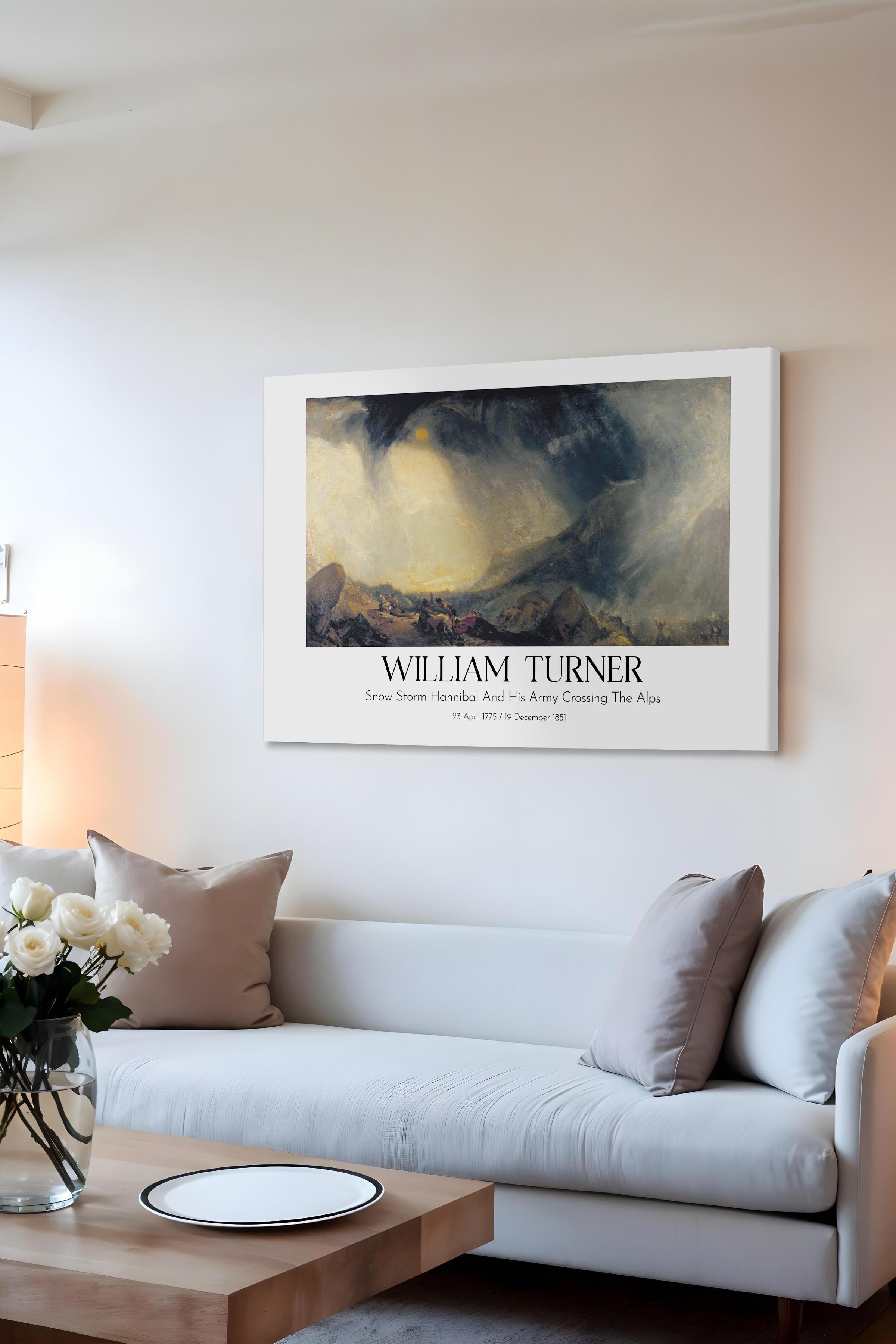 William Turner, Kanvas Tablo, Sanat Serisi NO:112472