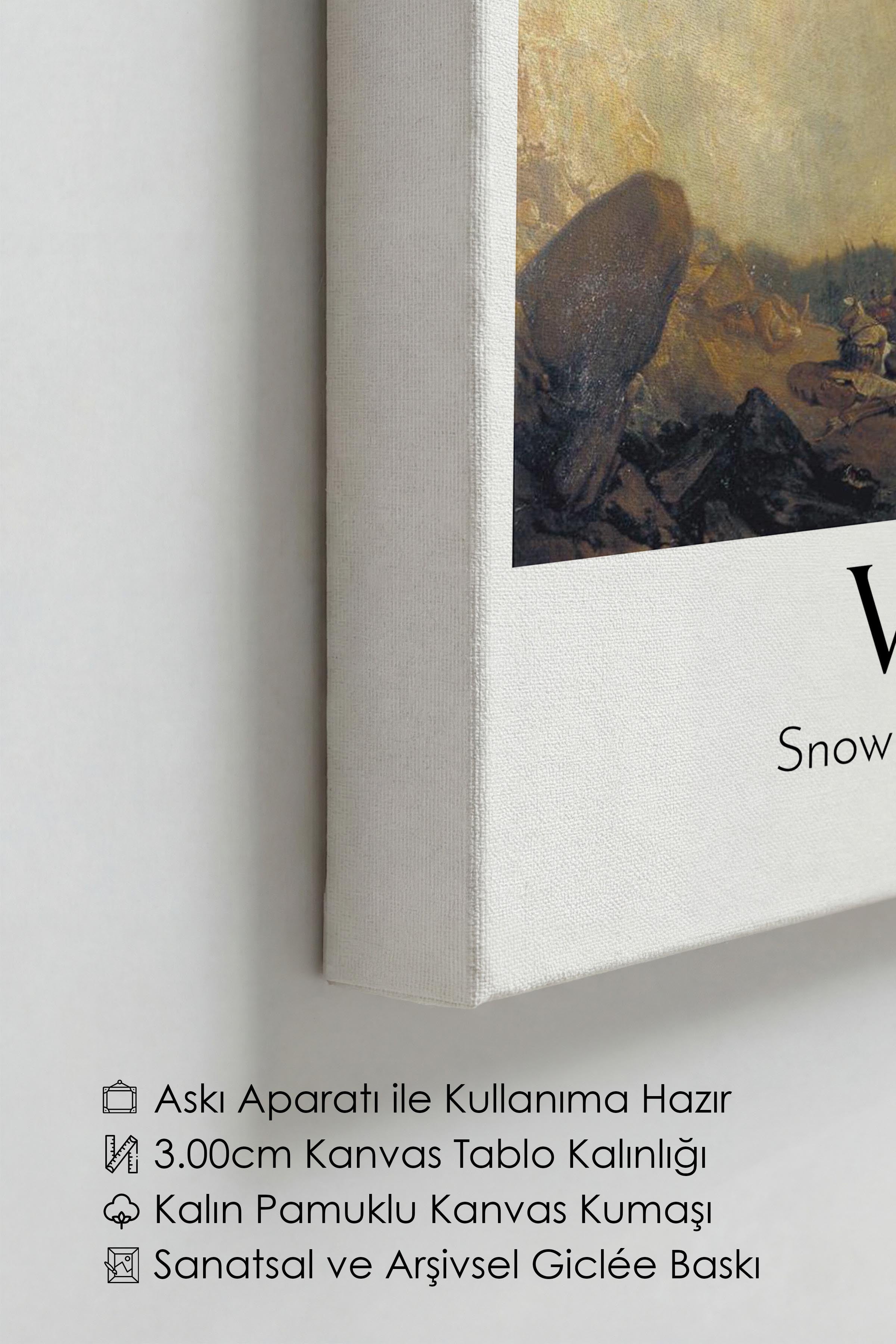 William Turner, Kanvas Tablo, Sanat Serisi NO:112472