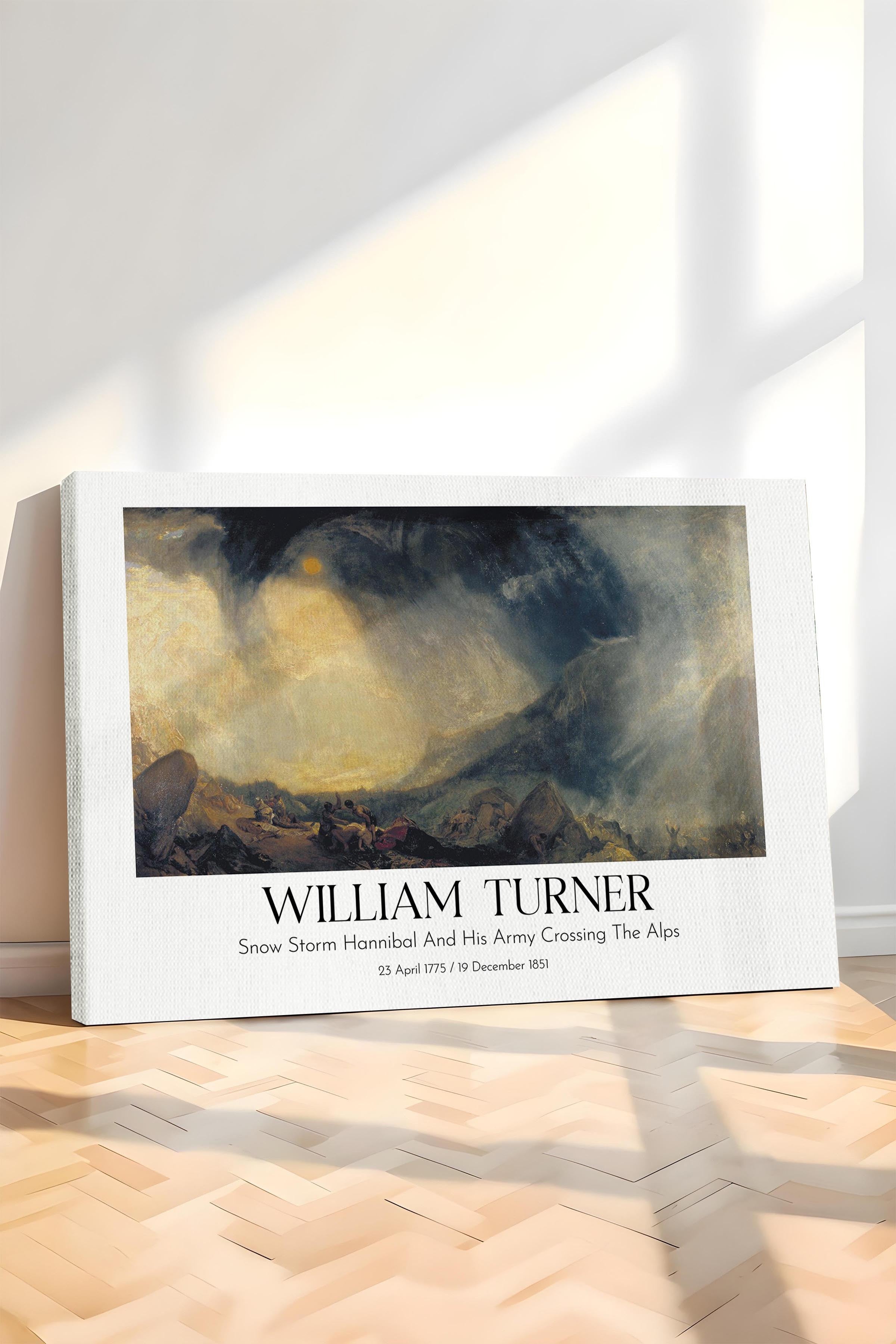 William Turner, Kanvas Tablo, Sanat Serisi NO:112472