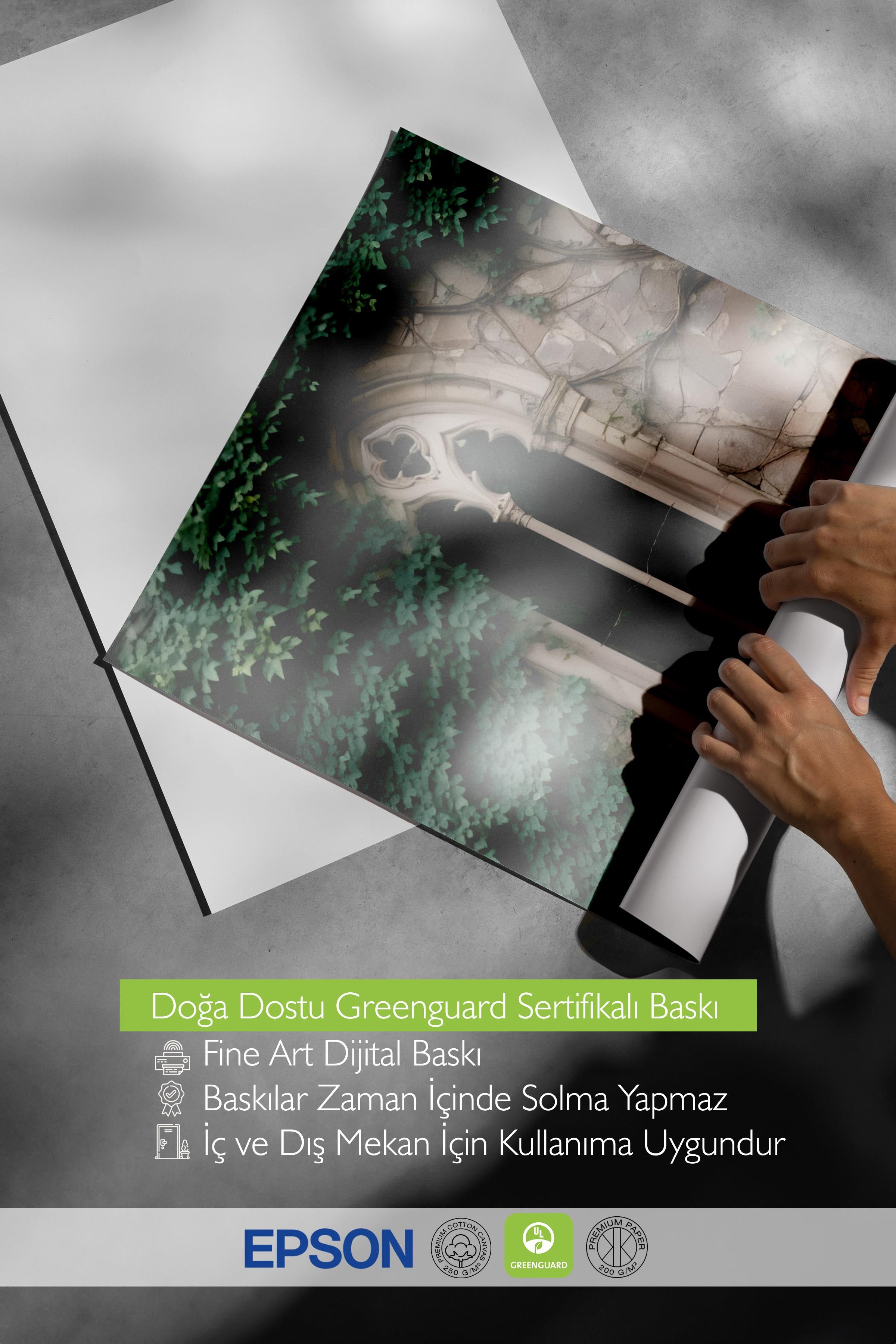 Window in the Forest Poster, Dikey Duvar Tablosu Comfort Serisi NO:108495