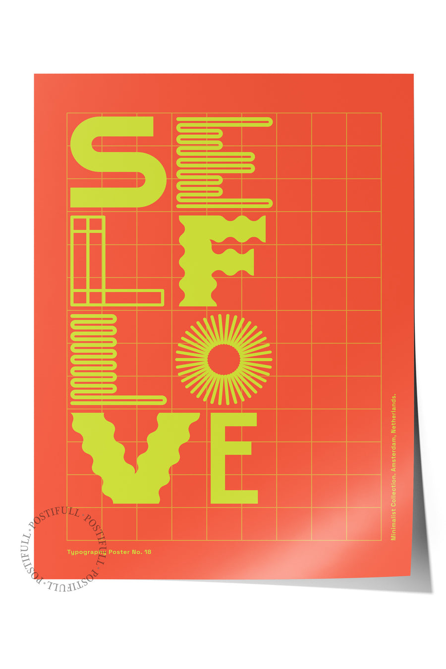 SELF LOVE Yazı Sanatı Çerçevesiz Poster