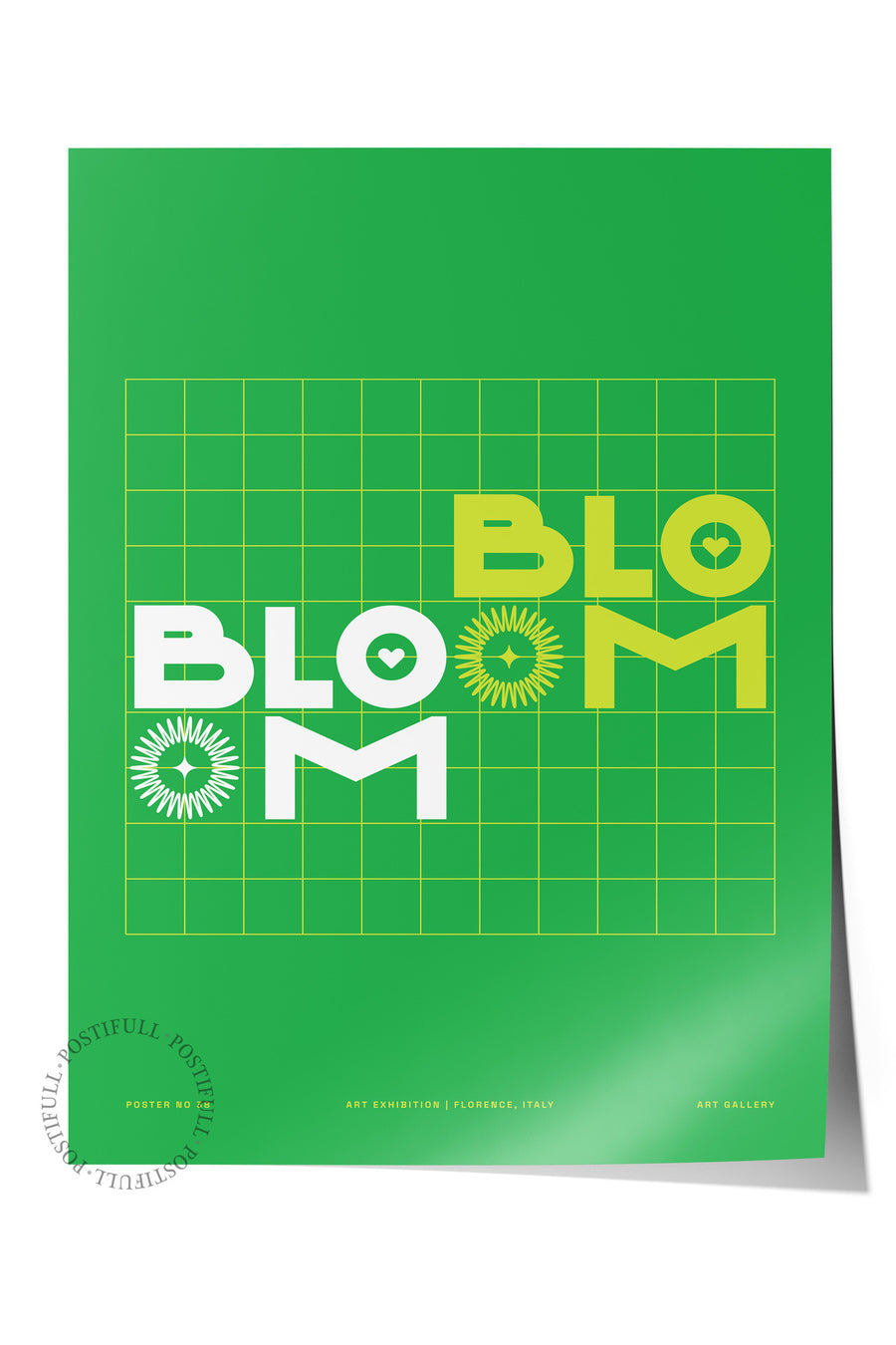 BLOOM Yazı Sanatı Çerçevesiz Poster