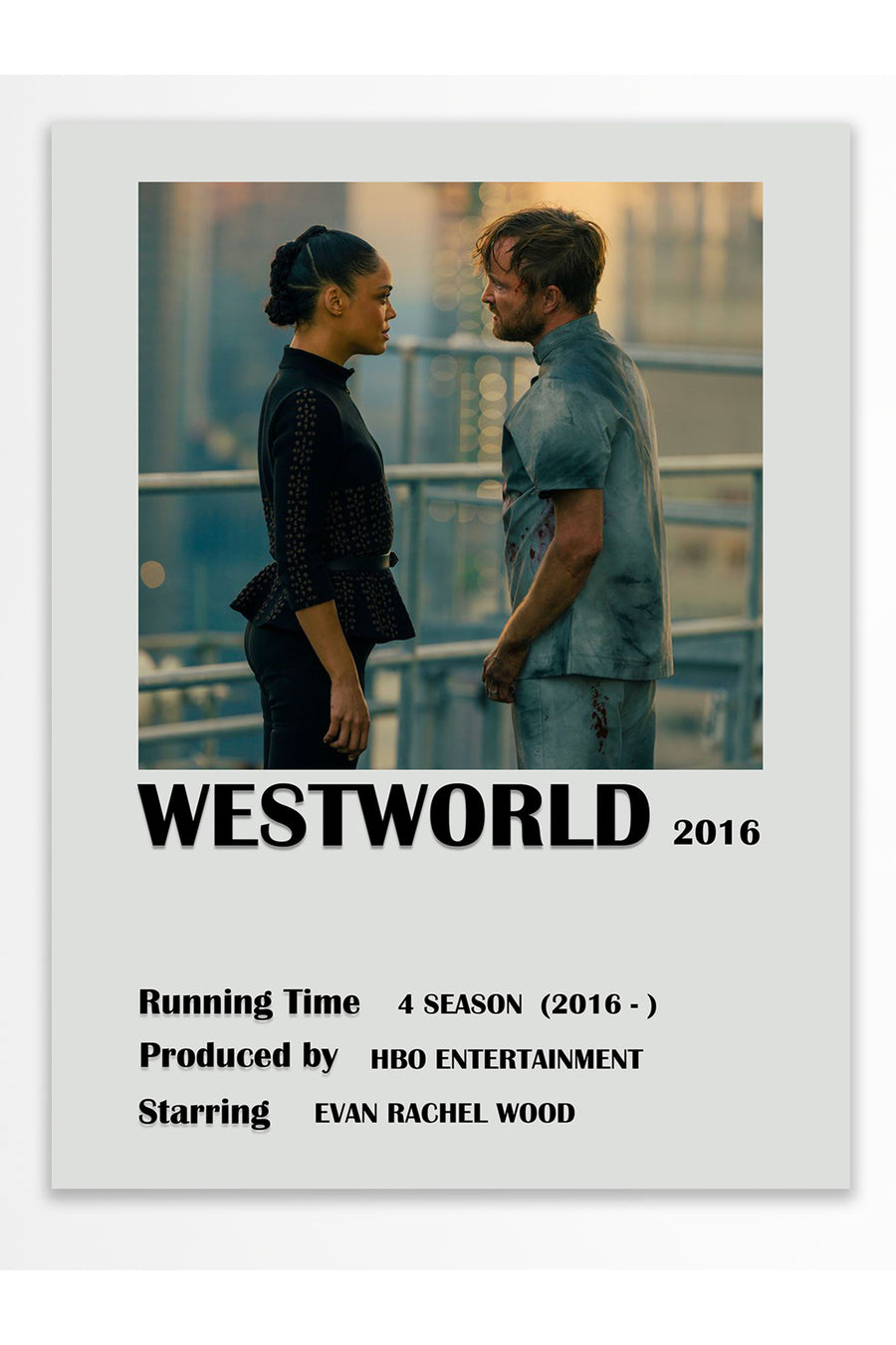 WESTWORLD 2016 Film Çerçevesiz Poster
