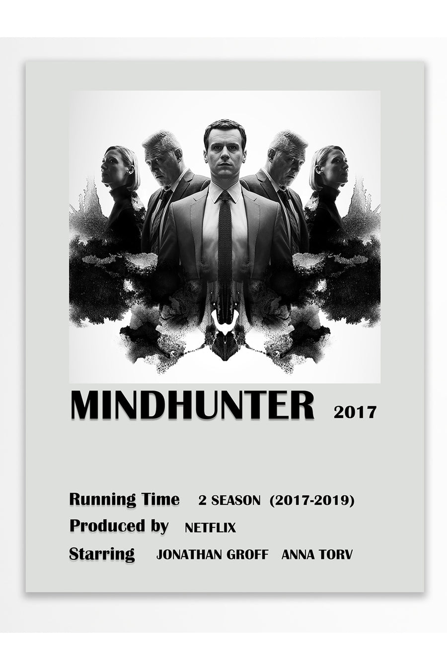 MINDHUNTER 2017 Film Çerçevesiz Poster
