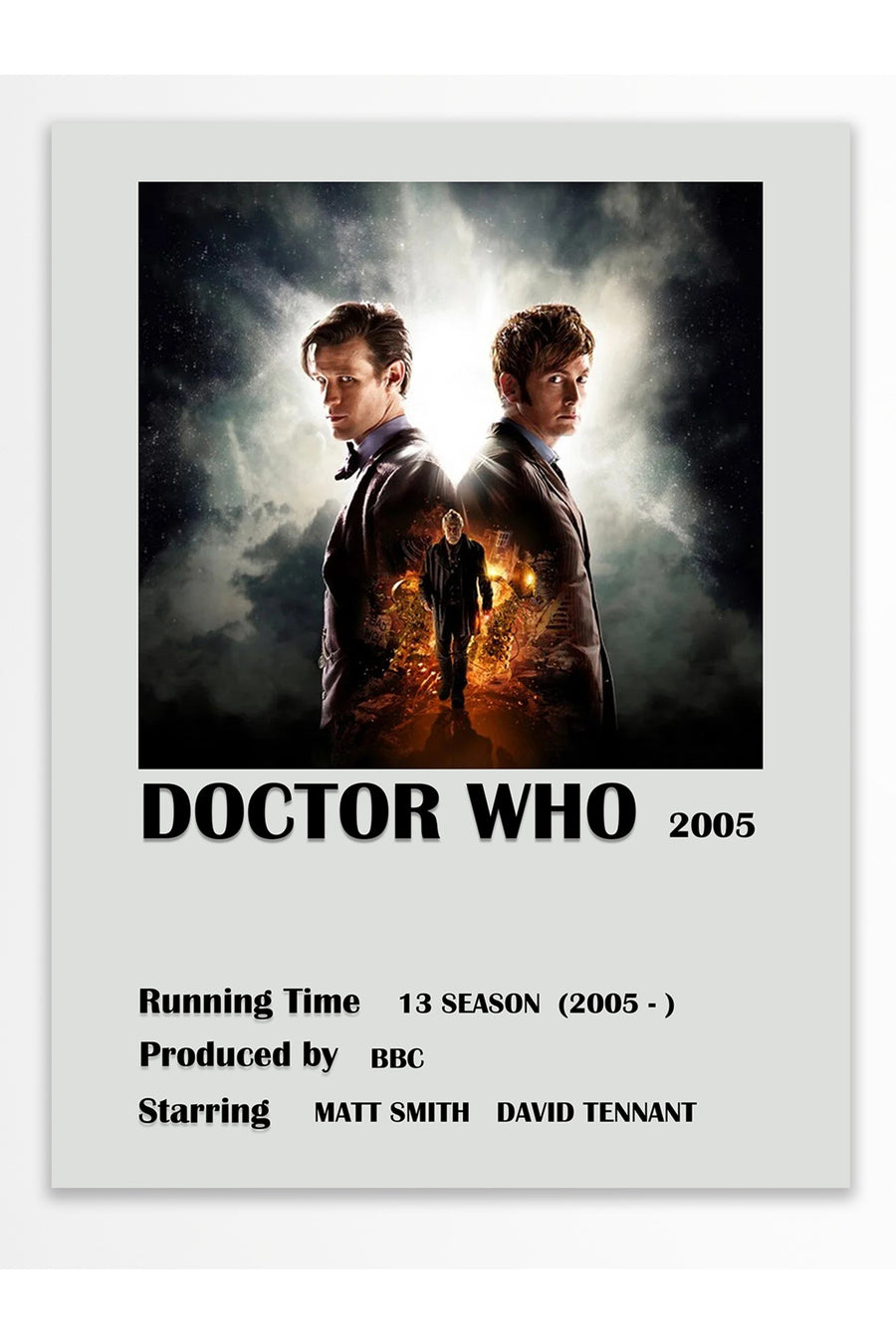 DOCTOR WHO Film Çerçevesiz Poster