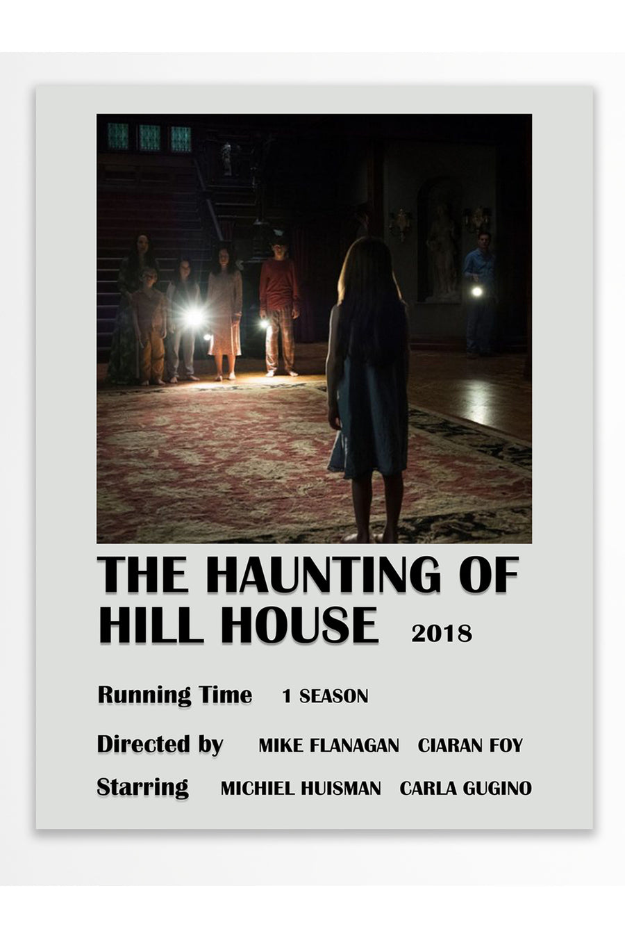 THE HAUNTING OF HILL HOUSE 2018 Film Çerçevesiz Poster