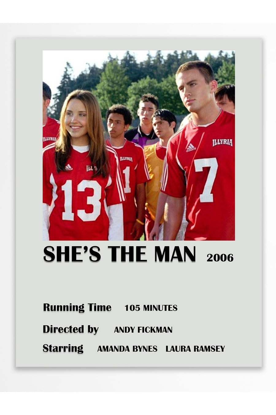 SHE’S THE MAN Film Çerçevesiz Poster