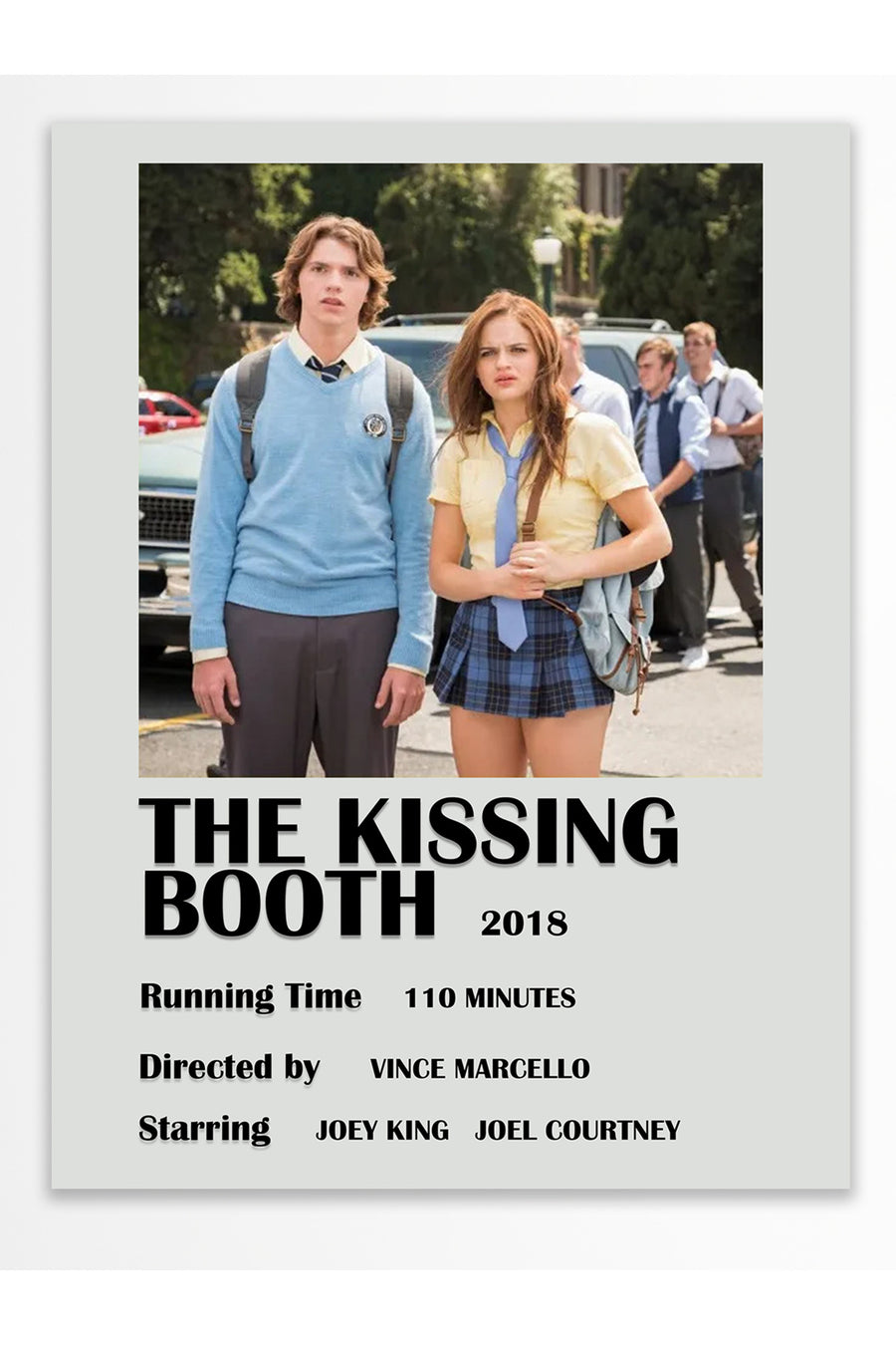 THE KISSING BOOTH Film Çerçevesiz Poster