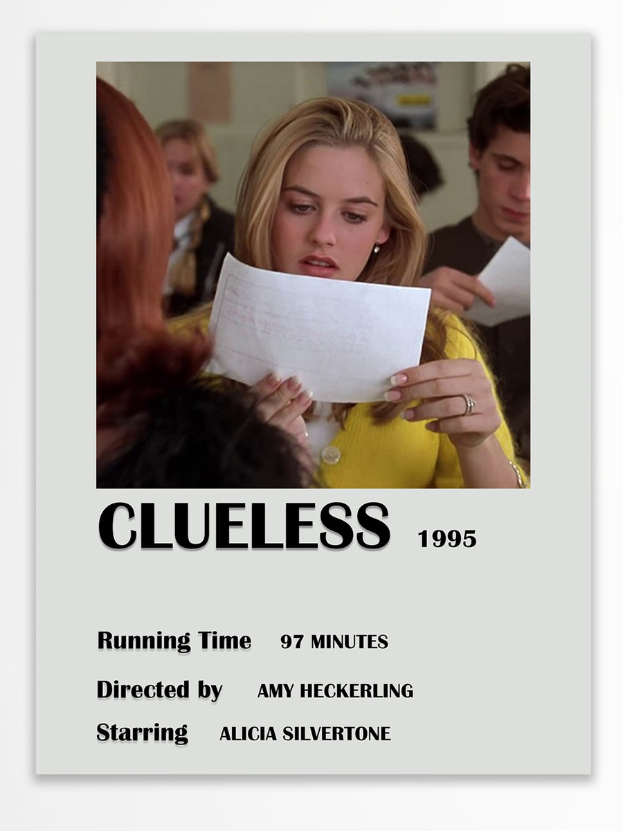 CLUELESS Film Çerçevesiz Poster