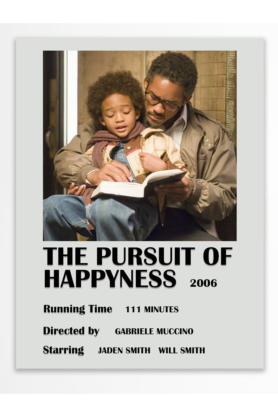 THE PURSUIT OF HAPPYNESS Film Çerçevesiz Poster