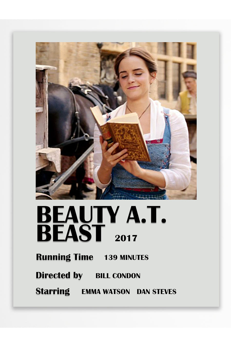 BEAUTY A.T. BEAST Film Çerçevesiz Poster