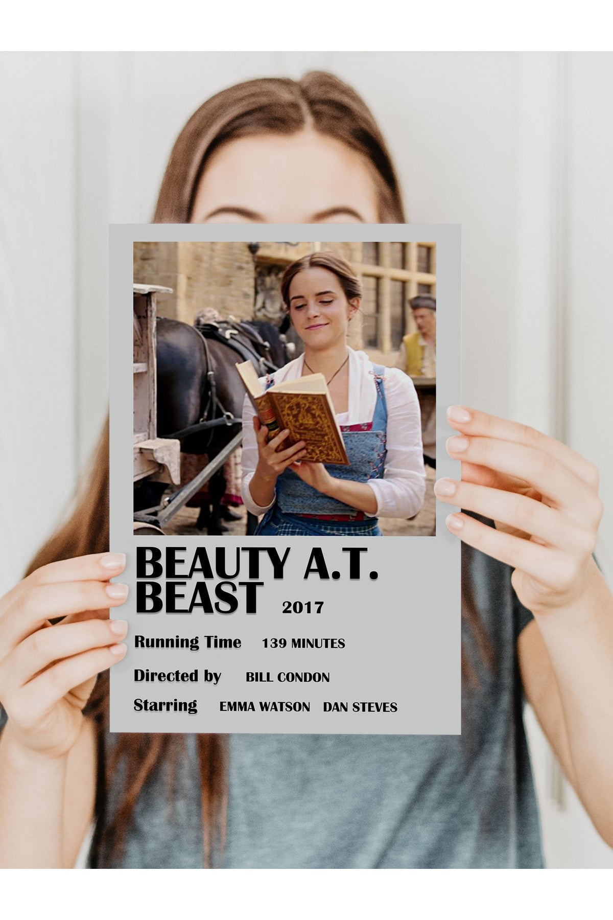 Film Afiş Poster - Duvar Posteri - Polaroid Dizayn Poster, Çerçevesiz - Kalın Kuşe Kağıt